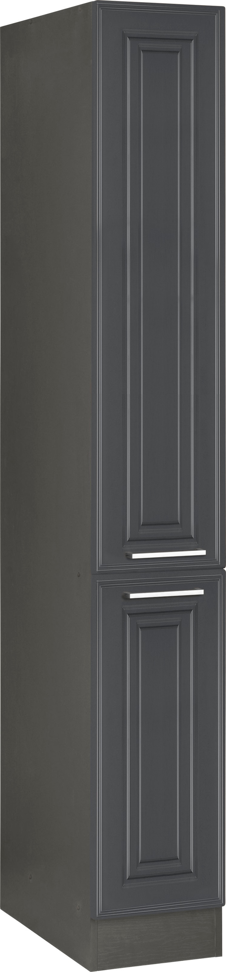 Image of KOCHSTATION Apothekerschrank "KS-Stockholm" hochwertige MDF-Fronten, 200 cm hoch, viel Stauraum