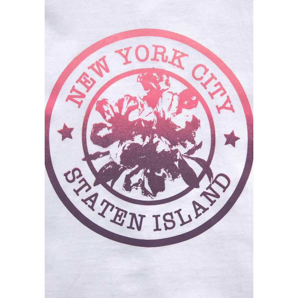 KIDSWORLD T-Shirt »New York«, Druck im Farbverlauf