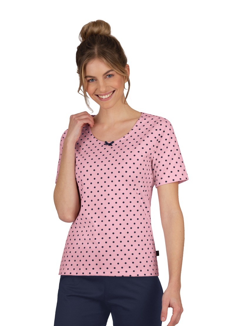 Image of Trigema T-Shirt, mit Punktemuster und Schleifchen bei Ackermann Versand Schweiz