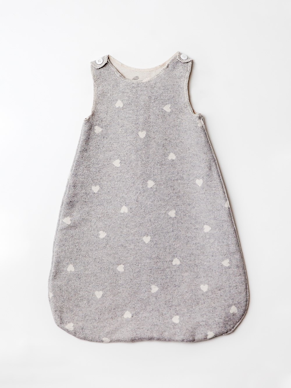 Image of DAVID FUSSENEGGER Babyschlafsack, (1 tlg.), mit allover Herzen bei Ackermann Versand Schweiz