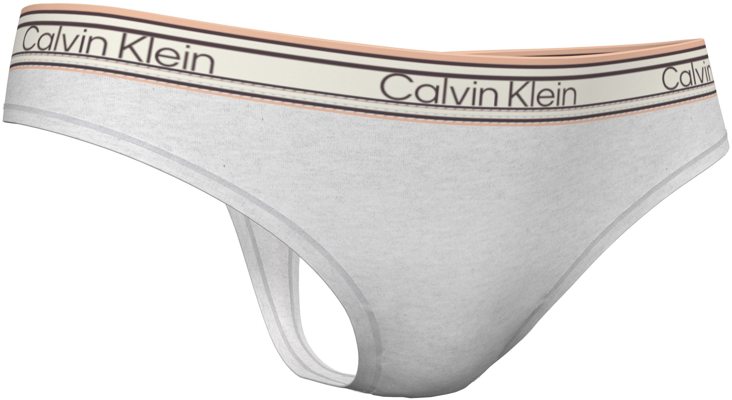 Calvin Klein Underwear Tanga coupe ajustée avec ceinture élastique