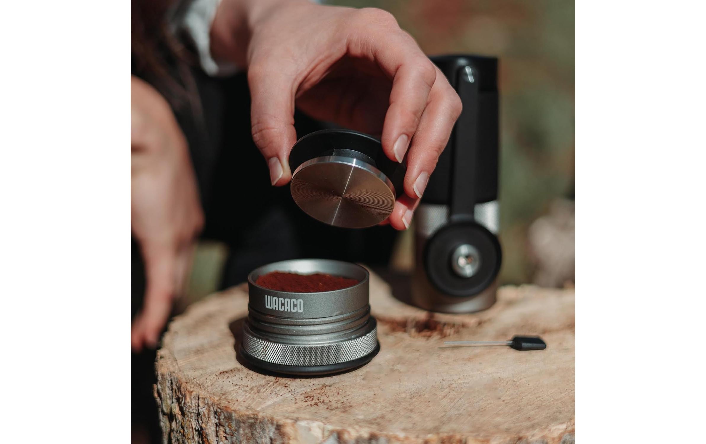 Wacaco Reisekaffeemaschine »Picopresso Nespresso Kapseln« Material: Aluminium, Edelstahl