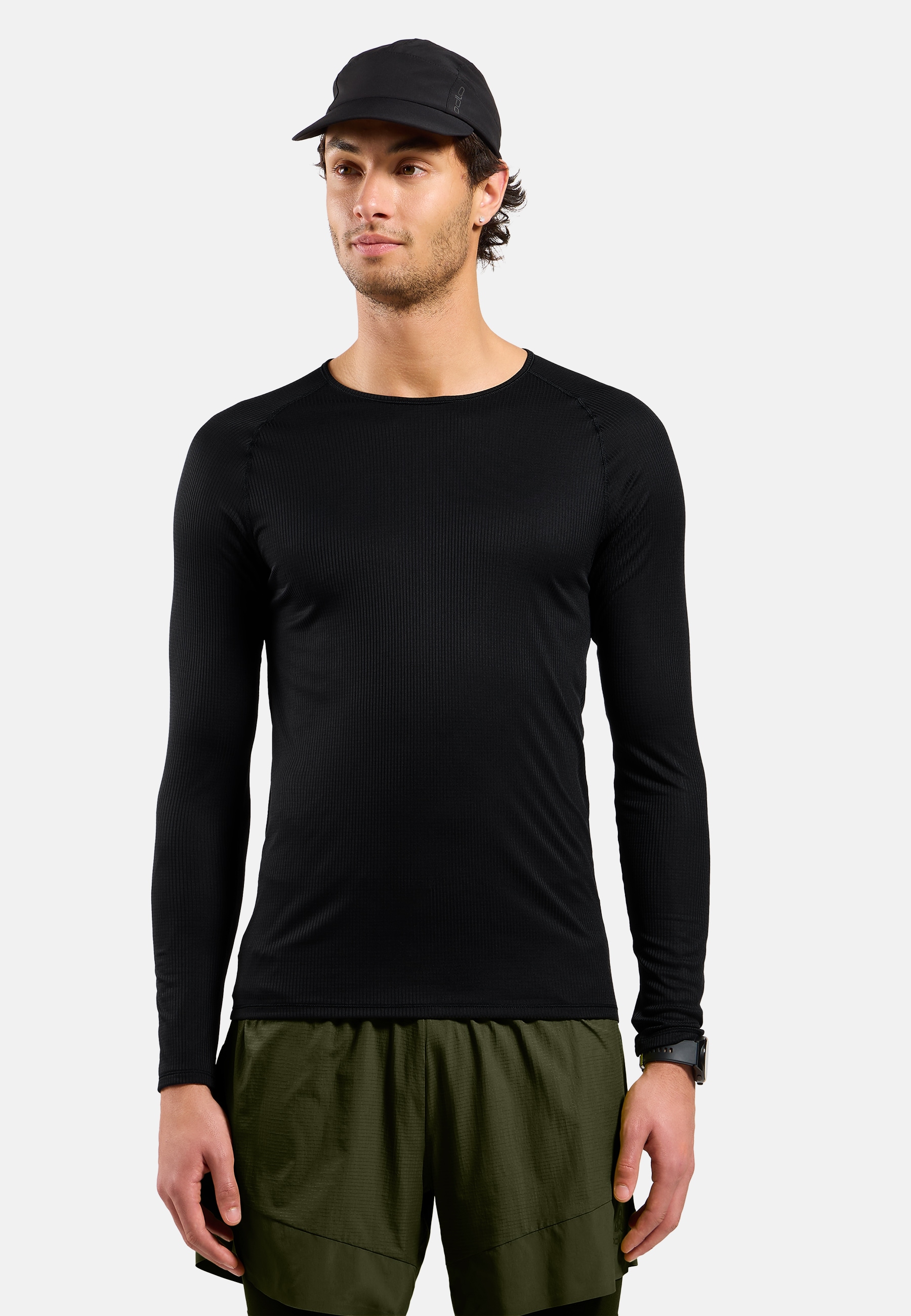 Image of Odlo Funktionsshirt "BL TOP crew neck l/s-ACTIVE LIGHT" mit Rundhalsausschnitt, Kurzarm-Design, schnell trocknend