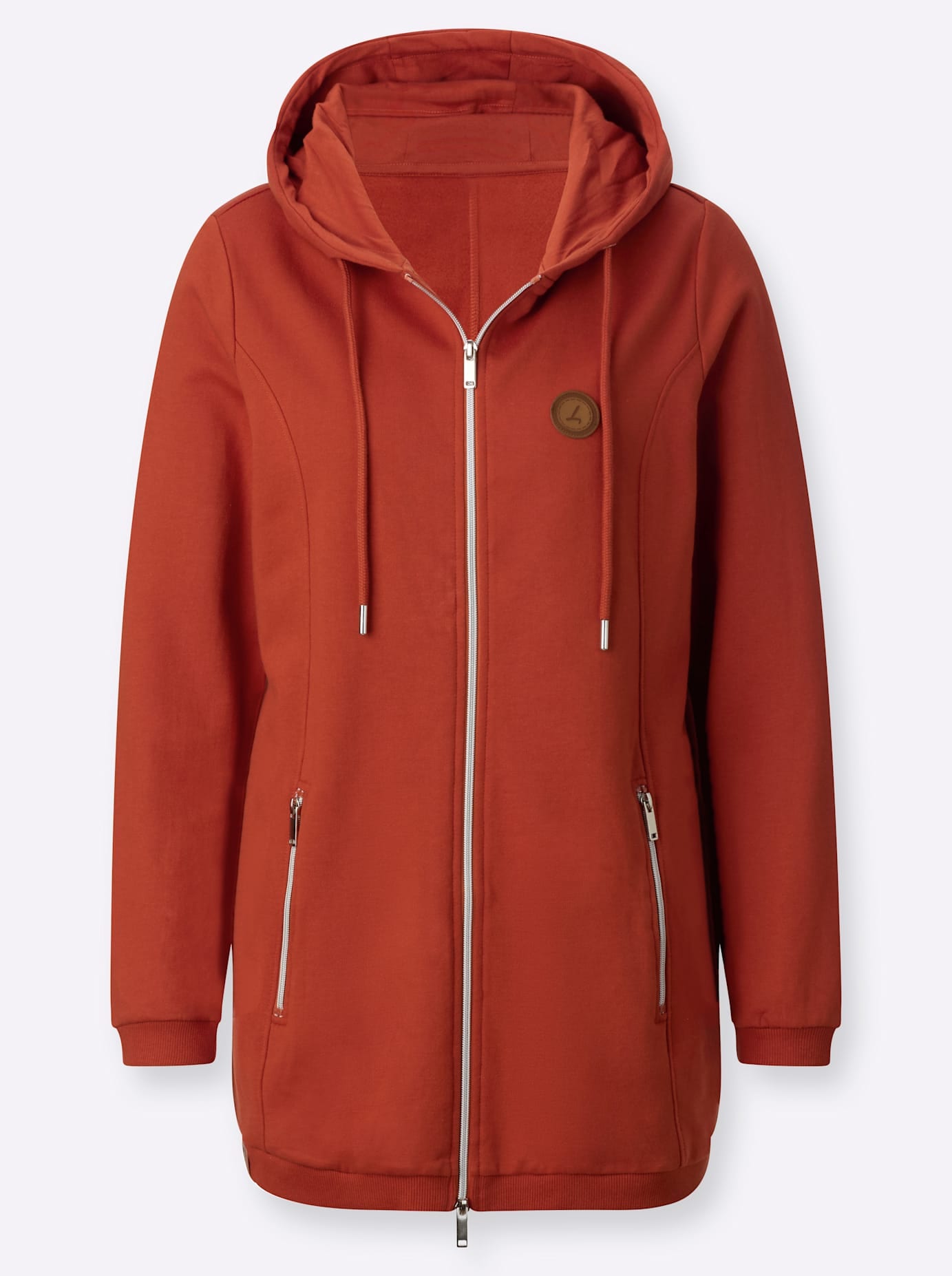 Casual Looks Shirtjacke »Sweatjacke«, (1 tlg.)