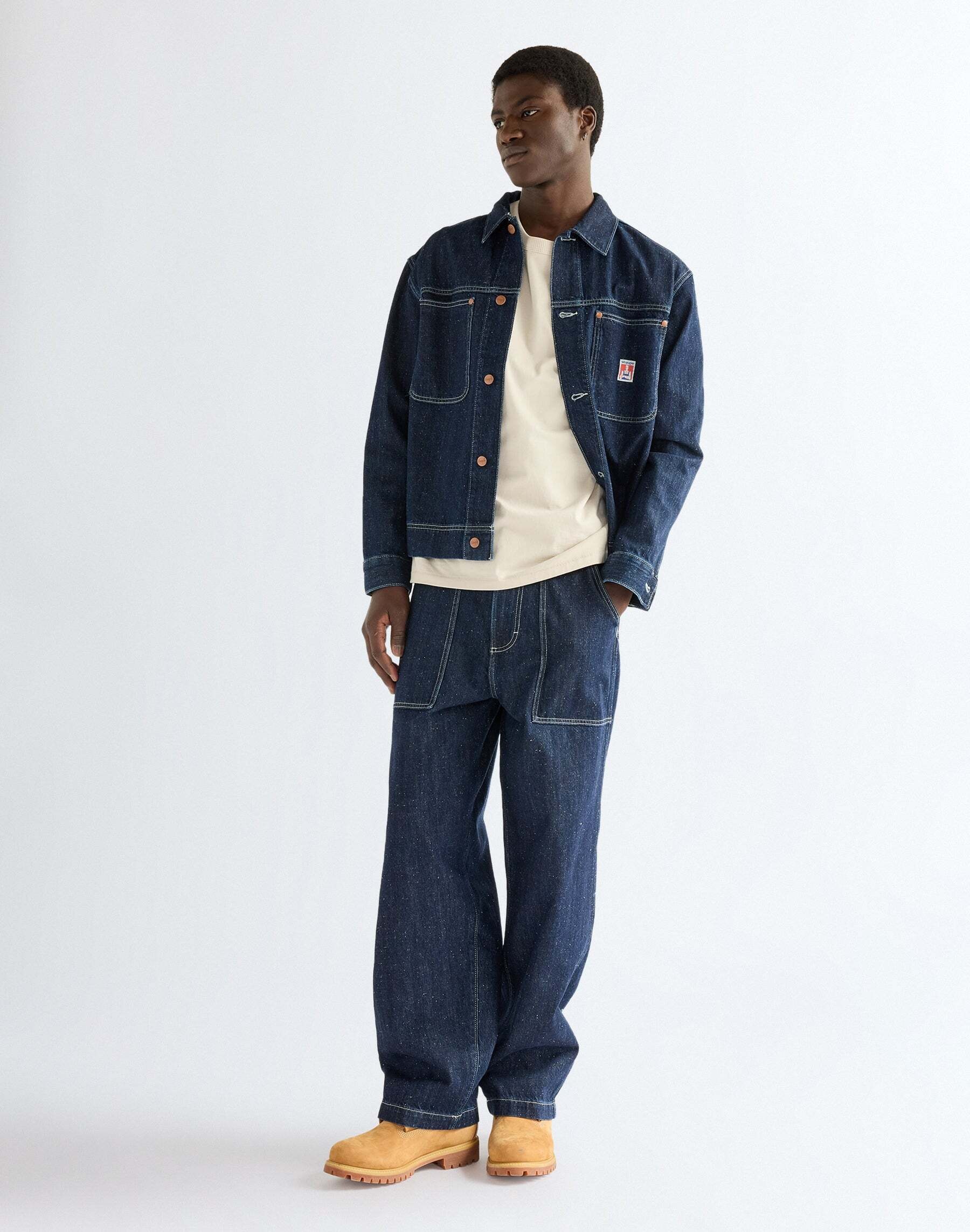 Wrangler Jeanshemd »WRANGLER Jeanshemd Overshirt«