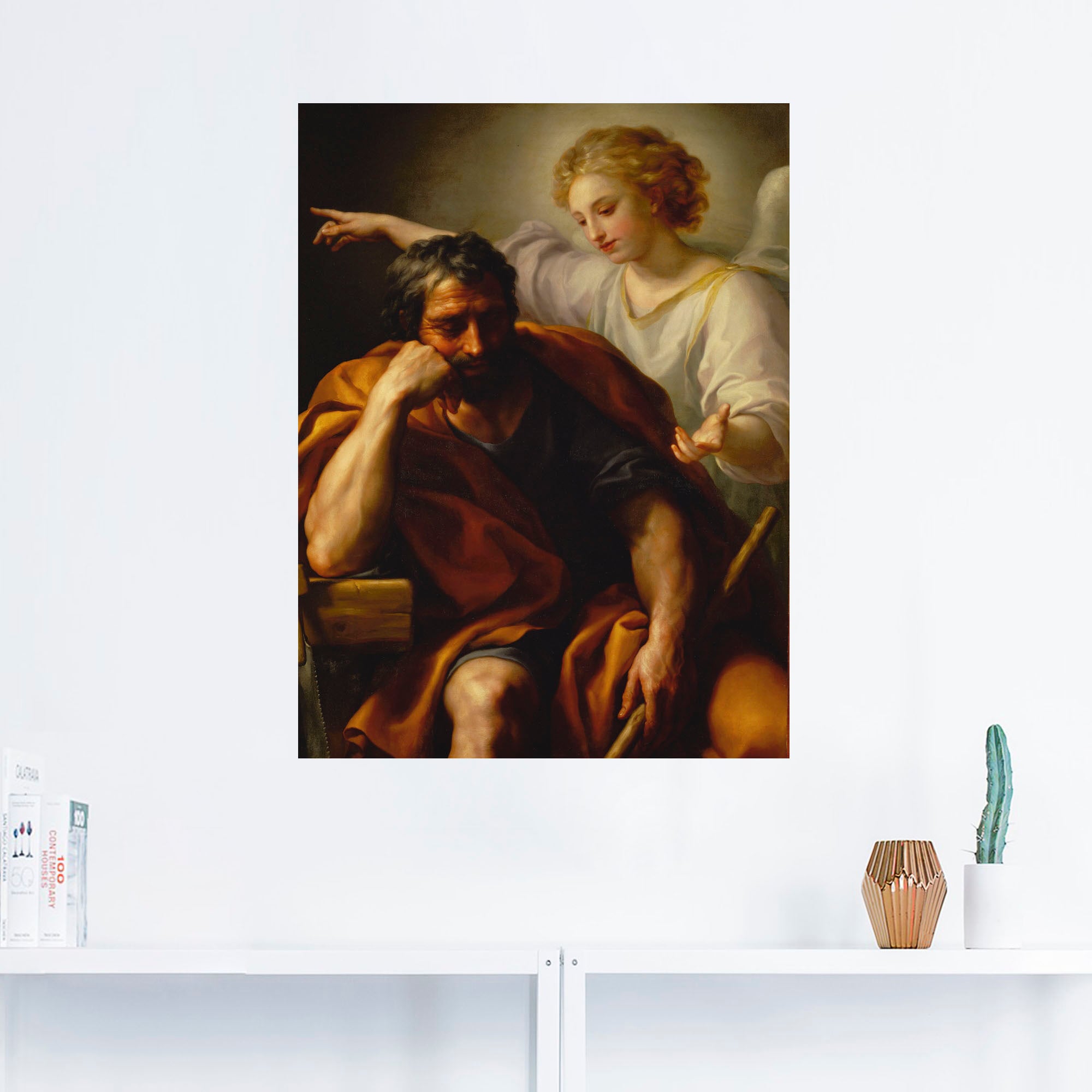 Artland Wandbild »Der Traum des Hl. Joseph. 1773/1774.«, Religion, (1 St.),  als Leinwandbild, Wandaufkleber oder Poster in versch. Grössen bequem  kaufen