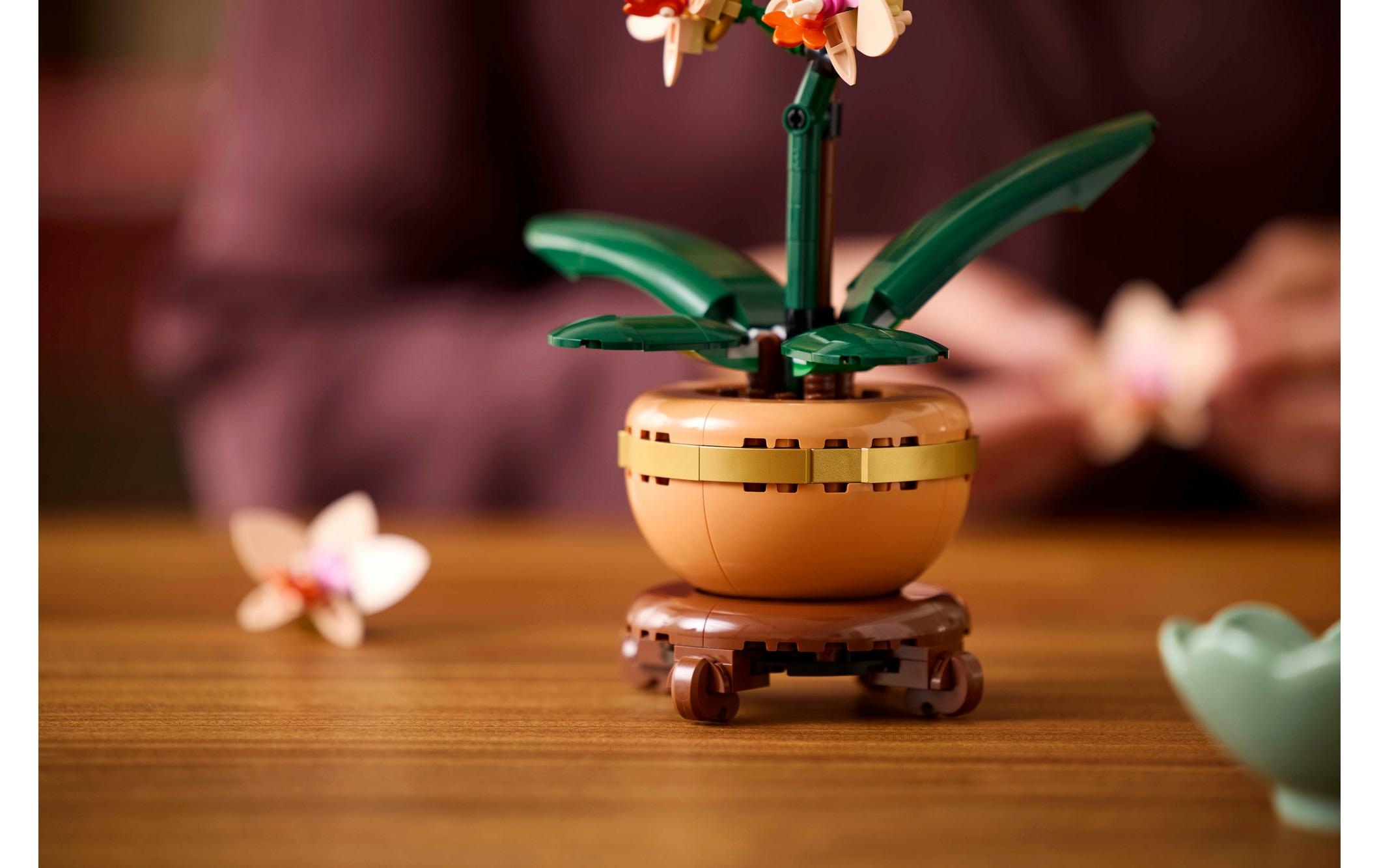 LEGO® Spielbausteine »Icons Botanicals Mini-Orchidee 10343«