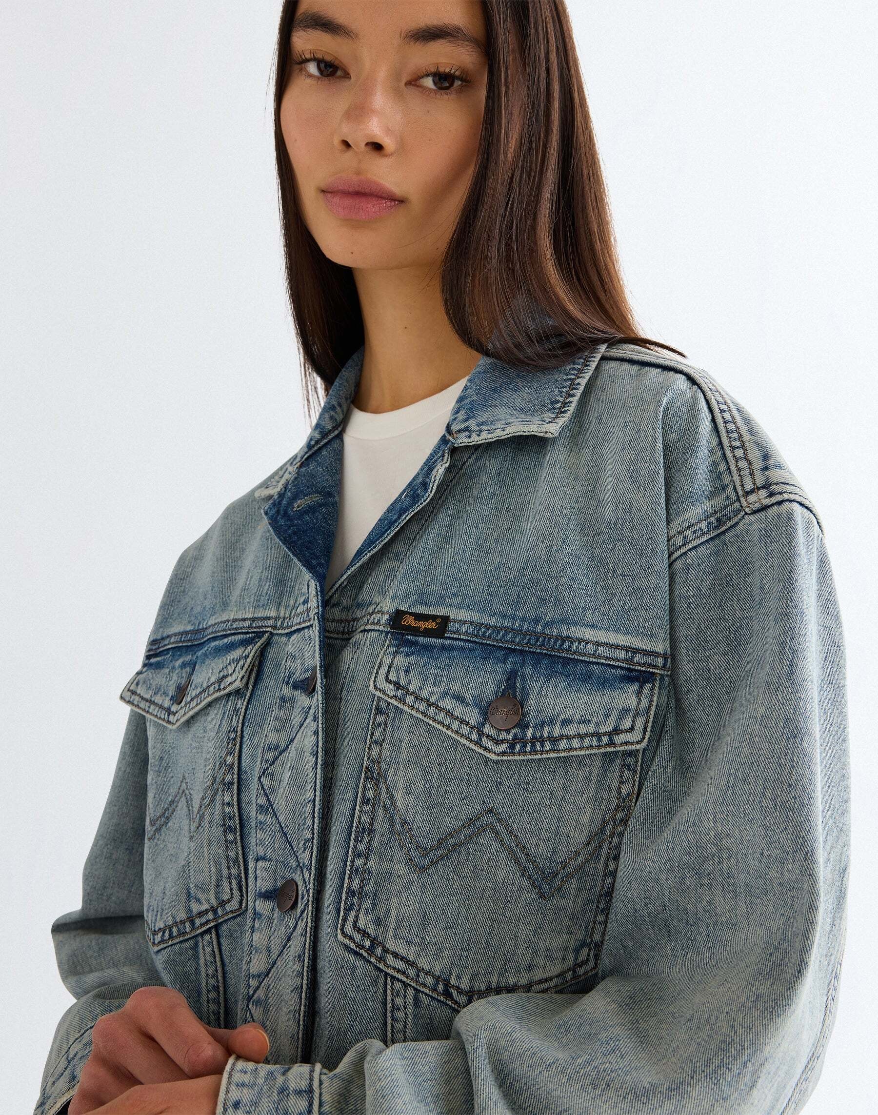 Wrangler Jeansjacke »WRANGLER Jeansjacke Cowgirl«