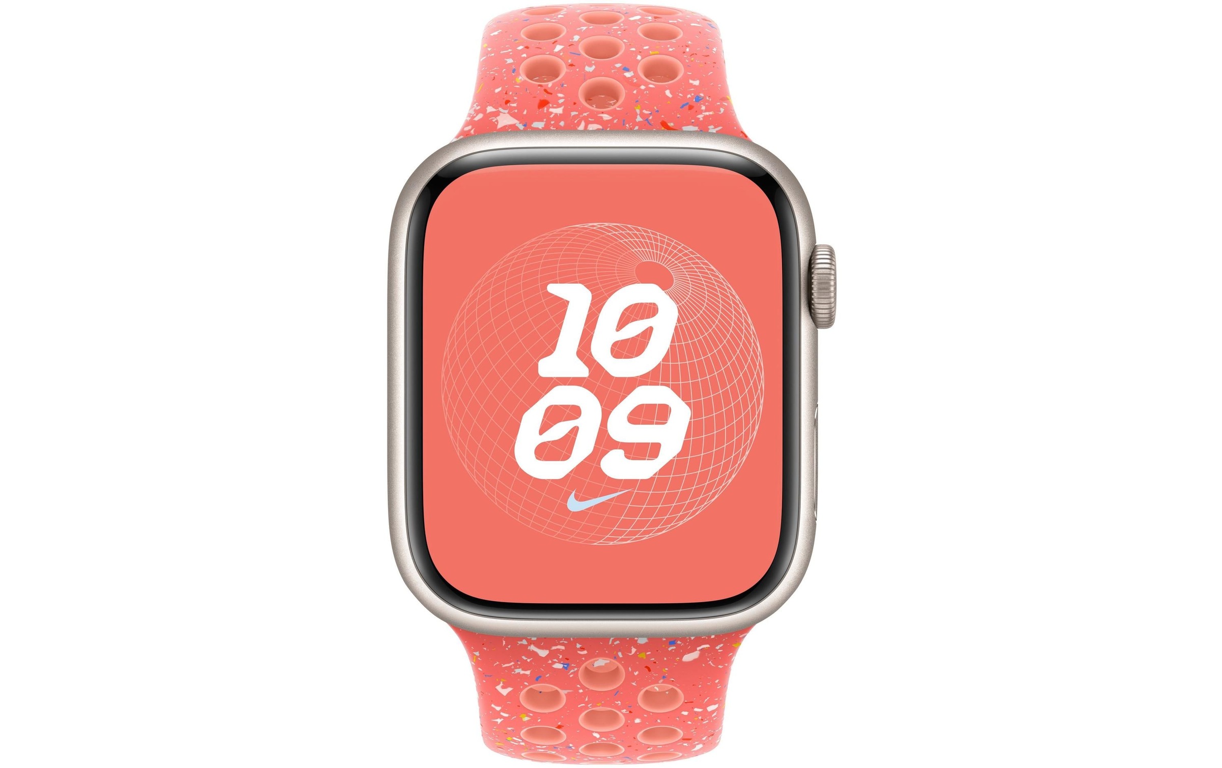 Apple Smartwatch-Armband Nike Sport Band, 45 mm, Magic Ember