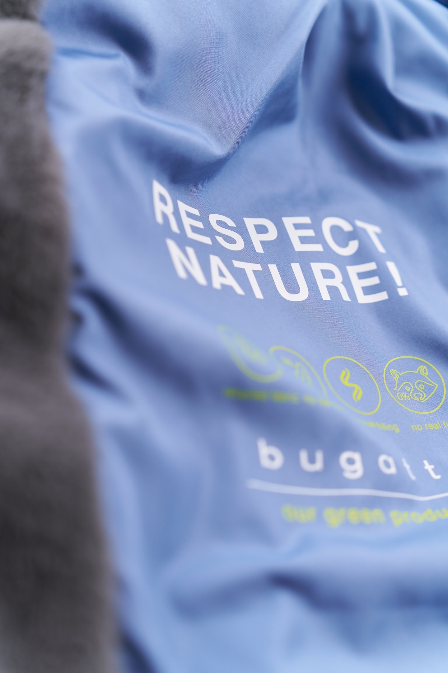 bugatti Manteau court mit abtrennbarer Kapuze