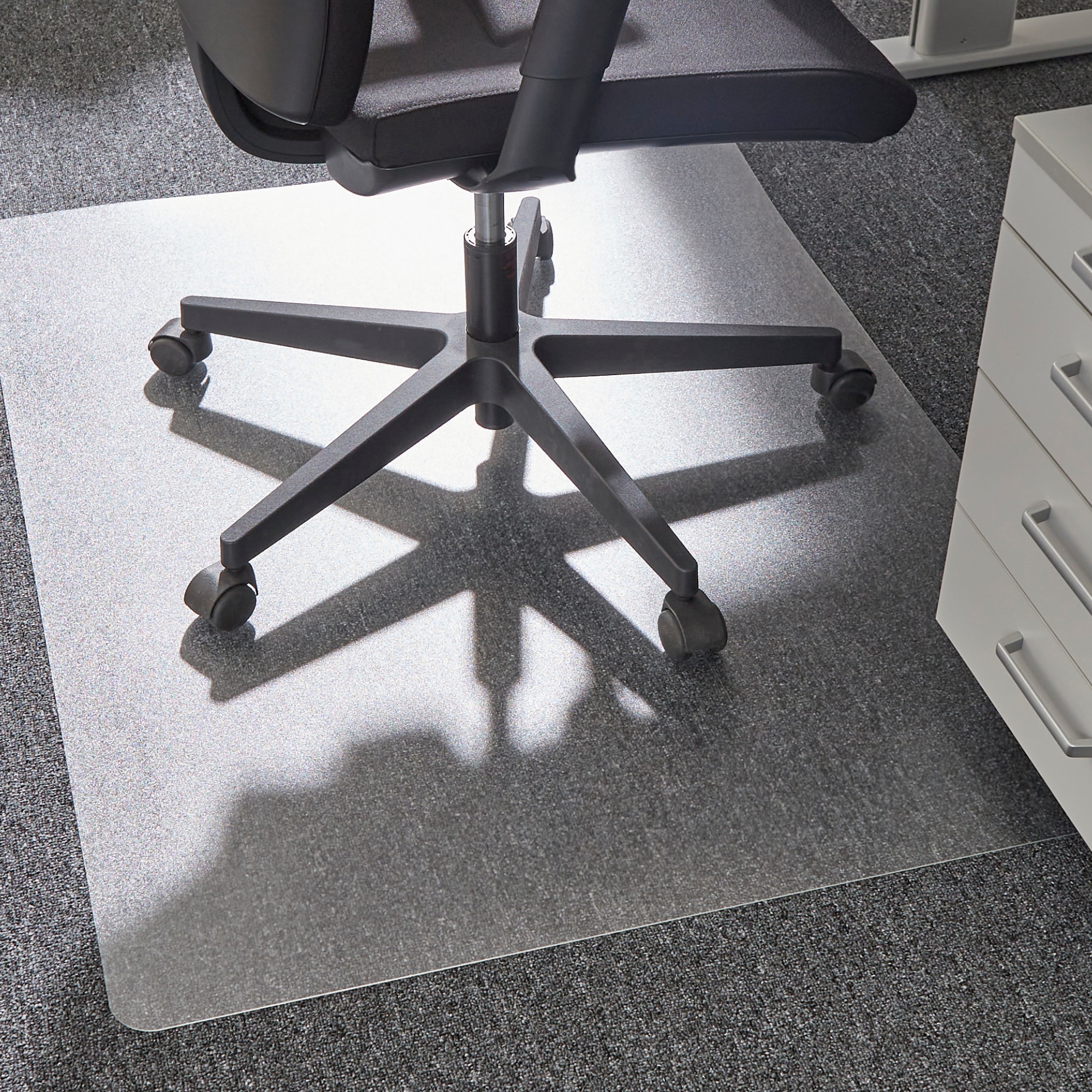 Image of Andiamo Bodenschutzmatte "Premium Bürostuhlmatte, Made in Switzerland" 1 Stk. tlg. Bodenschutzplatte, robust & strapazierfähig für den täglichen Gebrauch