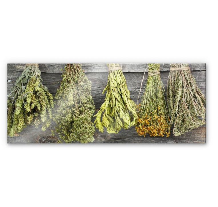 Image of Wall-Art Küchenrückwand »Spritzschutz Frisches Basilikum«, (1 tlg.) bei Ackermann Versand Schweiz