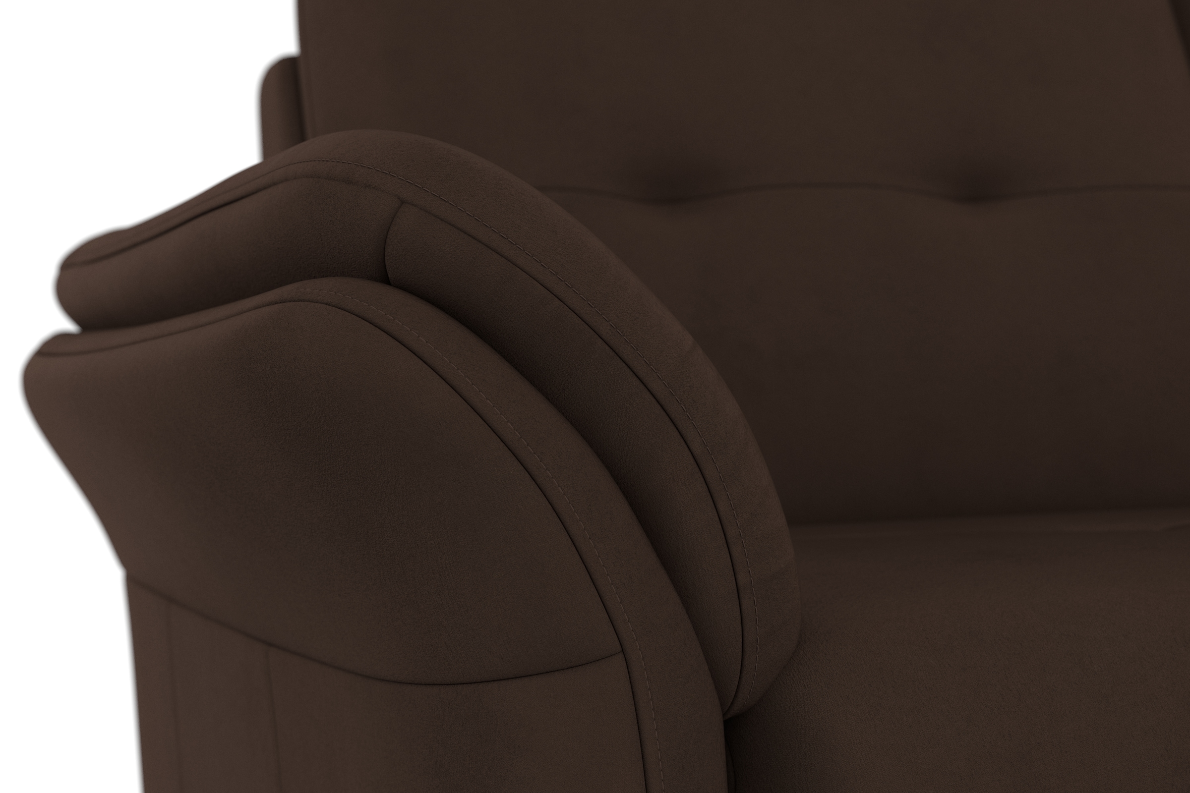 sit&more 2-Sitzer »Göteborg« inklusive Sitztiefenverstellung und Federkern