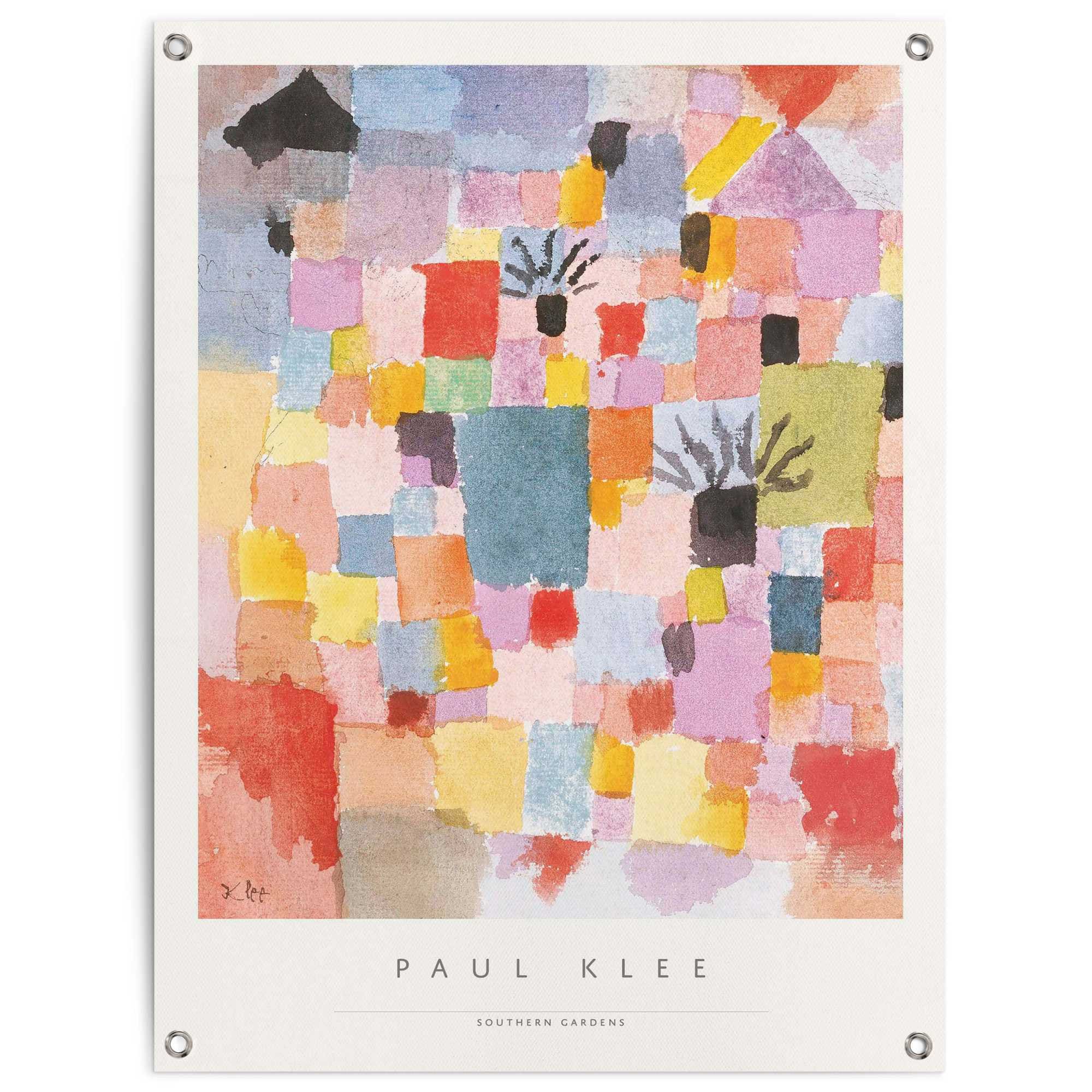 Image of Reinders Poster "Paul Klee II" Outdoor für Garten oder Balkon