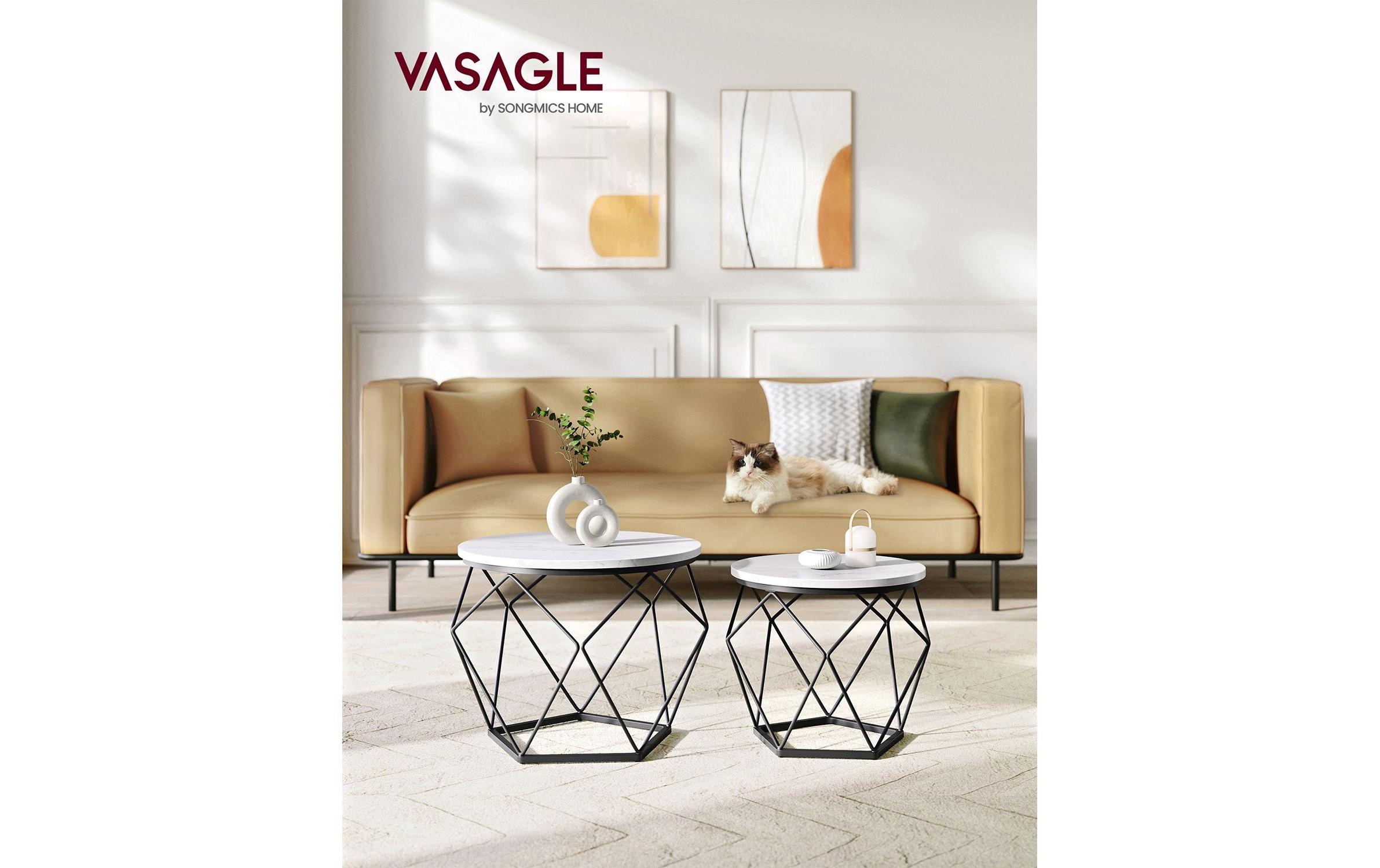 VASAGLE Beistelltisch »2er-Set 50 x 40 cm«