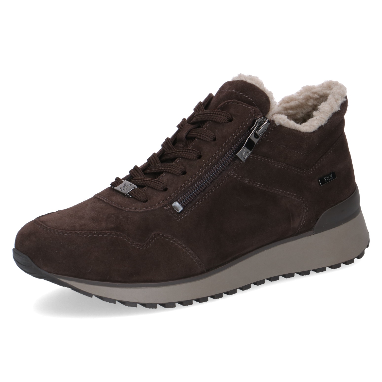 Image of Caprice Winterboots High Top-Sneaker, Schnürschuh, mit kuscheligem Warmfutter