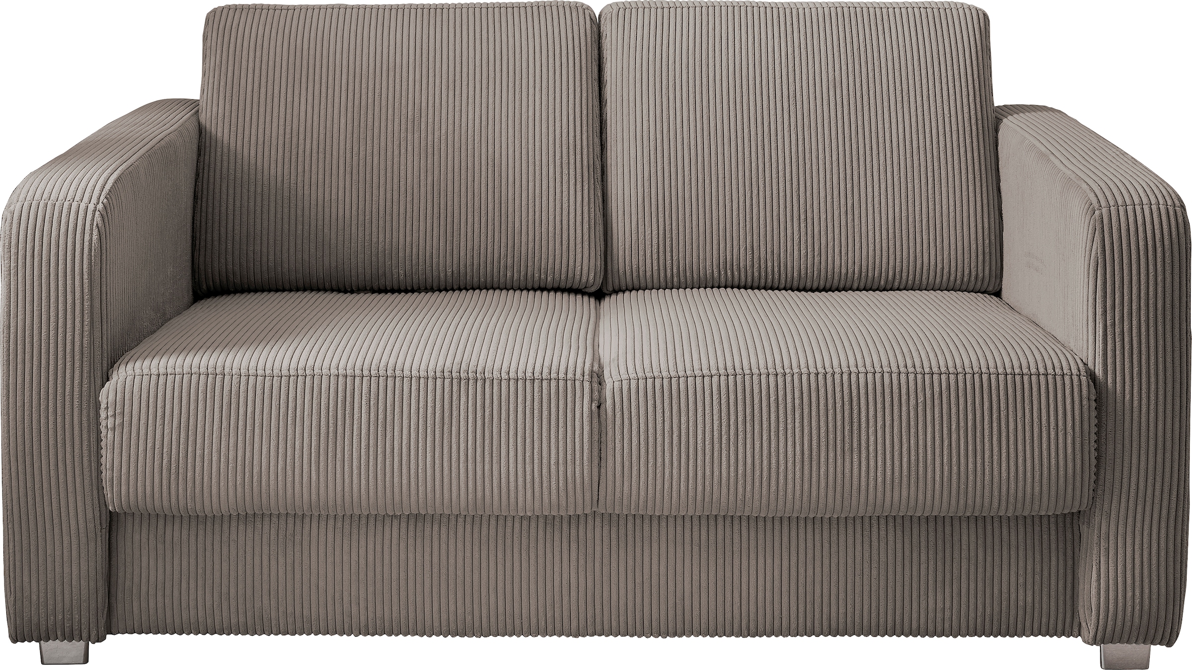 INOSIGN Schlafsofa »Mia Problemlöser Sofa, Einzelauszug, Bettsofa, zeitlos und bequem«, mit 2 Einzelauszügen als Längsschläfer