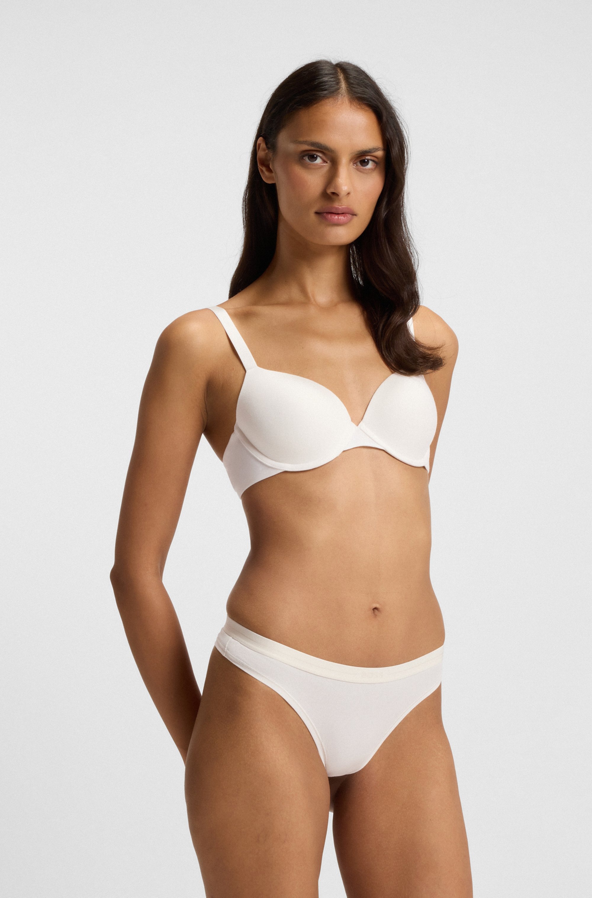 BOSS Slip »3P BRIEF« Packung, 3er, 3 cuis mit elastischen Logobund