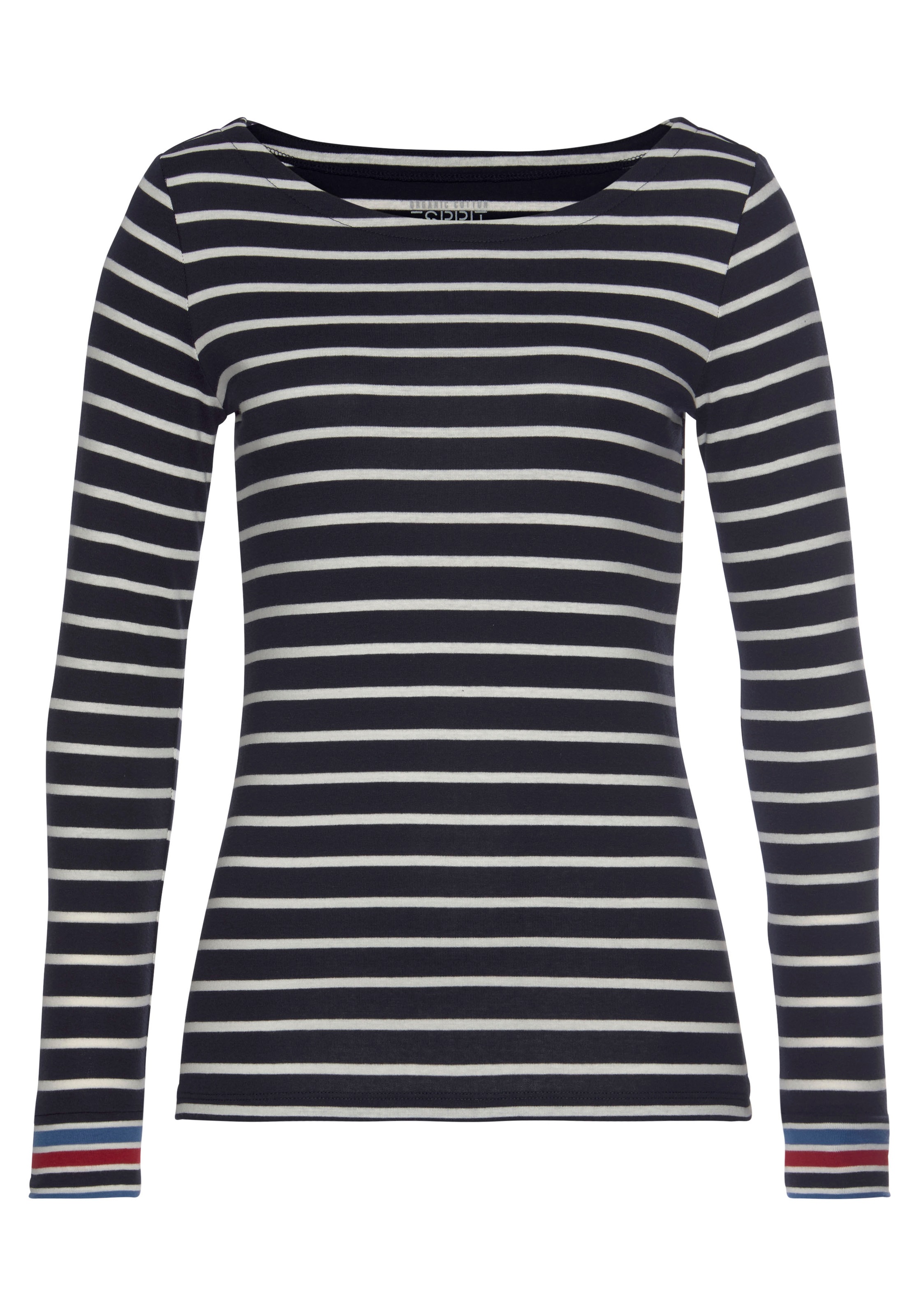 Image of Esprit Longsleeve, mit maritimem Streifenmuster bei Ackermann Versand Schweiz