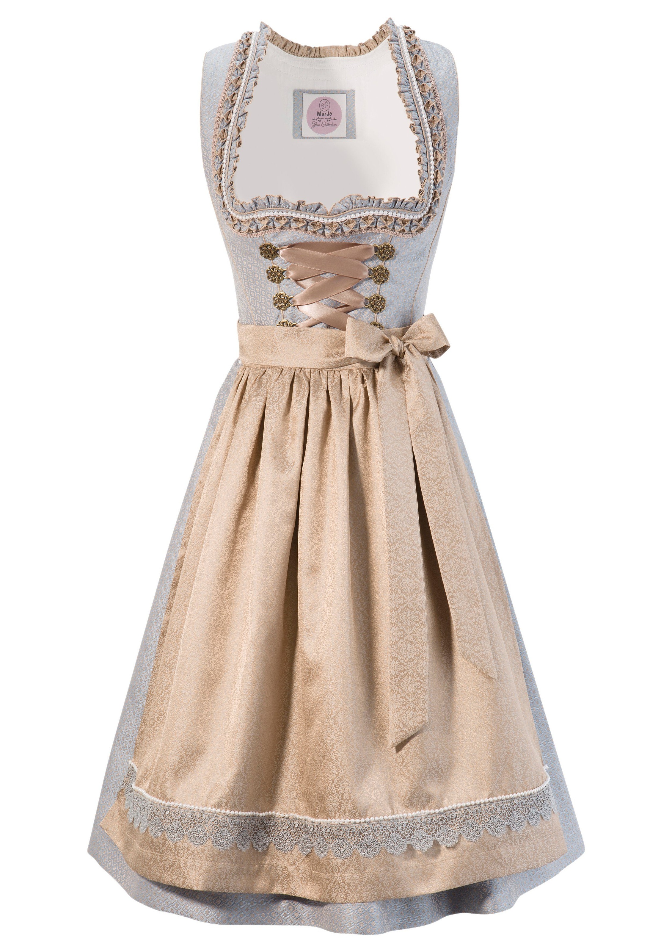 Image of MarJo Dirndl, (2 tlg.), Damen, kurz mit Rüschen und Borten bei Ackermann Versand Schweiz