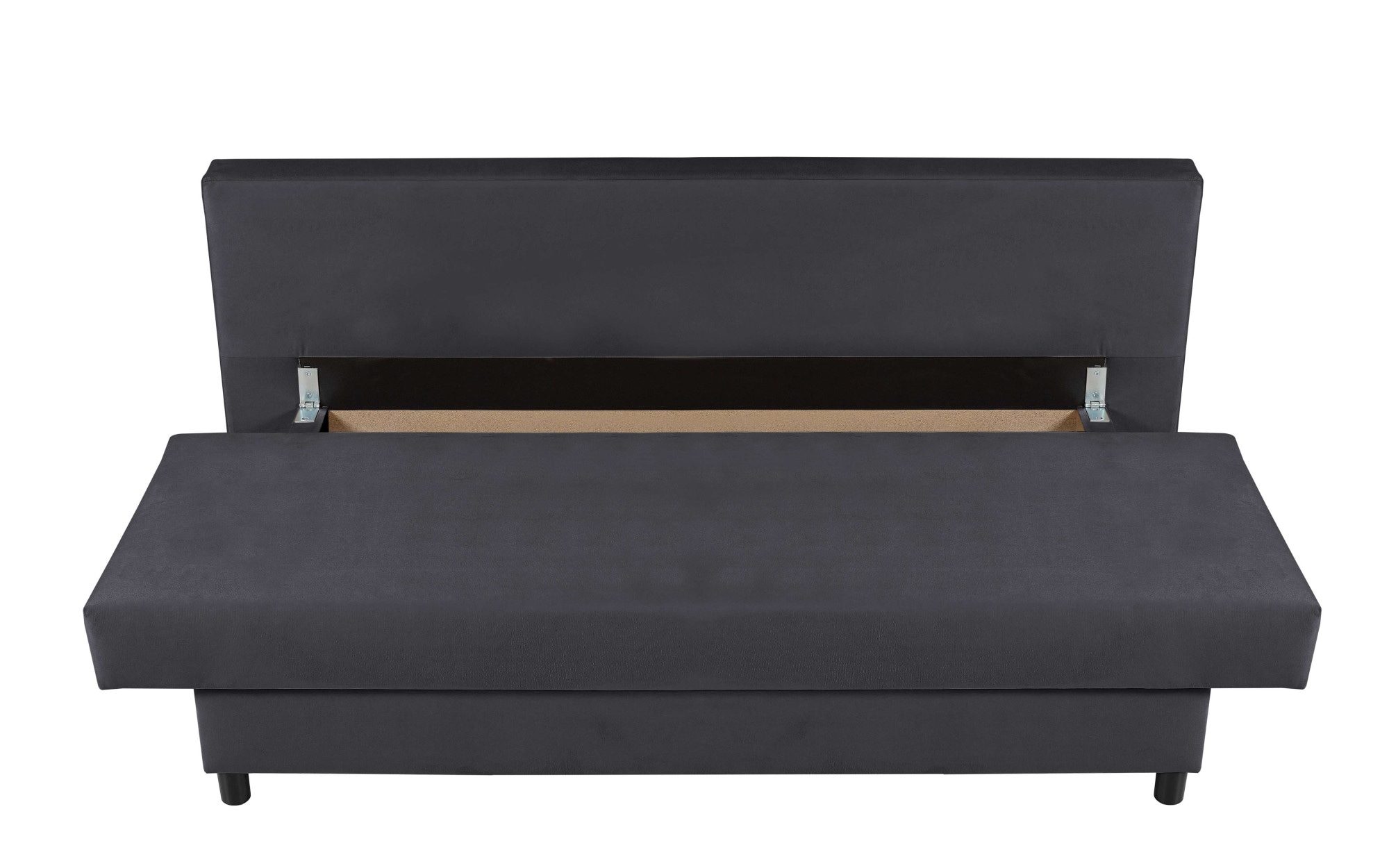 Home affaire 3-Sitzer »SAWYER Schlafsofa mit Bettkasten und Wellenunterfederung« pflegeleichte Bezüge: Velvet & Struktur, B/T/H 193/86/83,5 cm