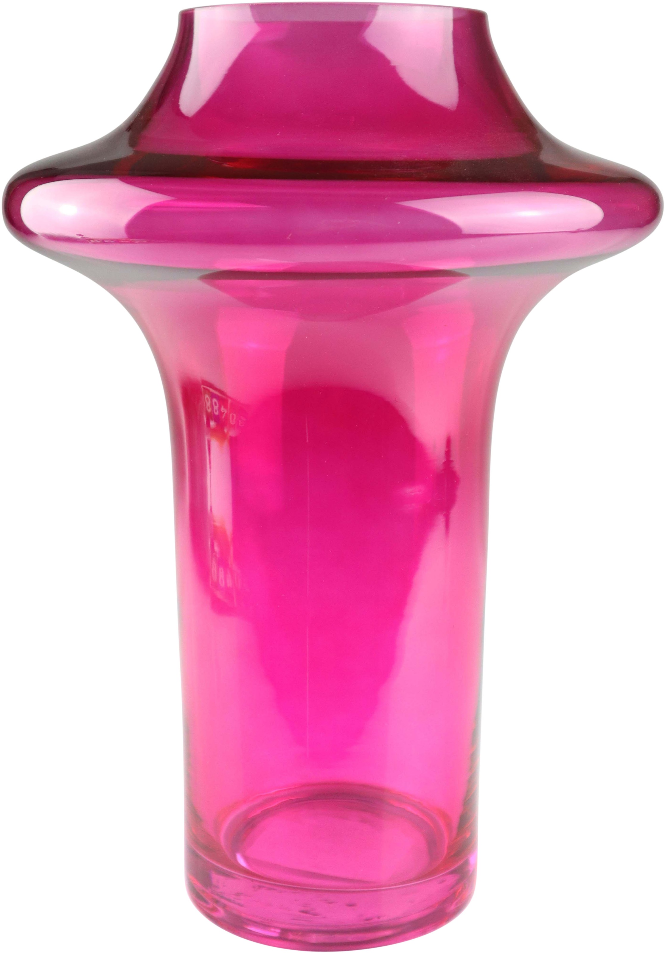 Image of AM Design Dekovase "Vibrant pinkfarbene Glasvase" Farbe und Energie für jeden Raum