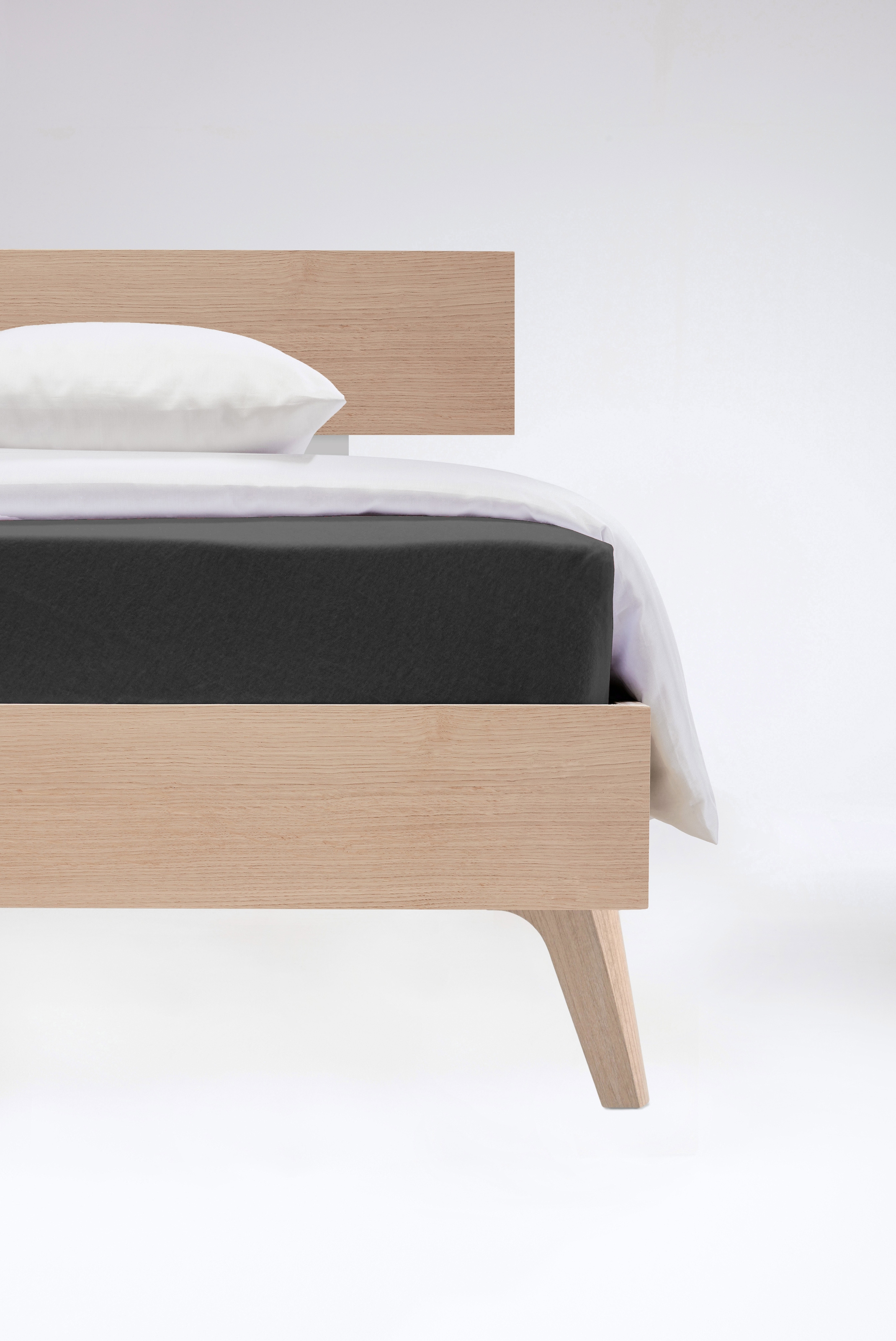 fleuresse Draps de lit »Flauschjersey« en coton, drap-housse, qualité premium