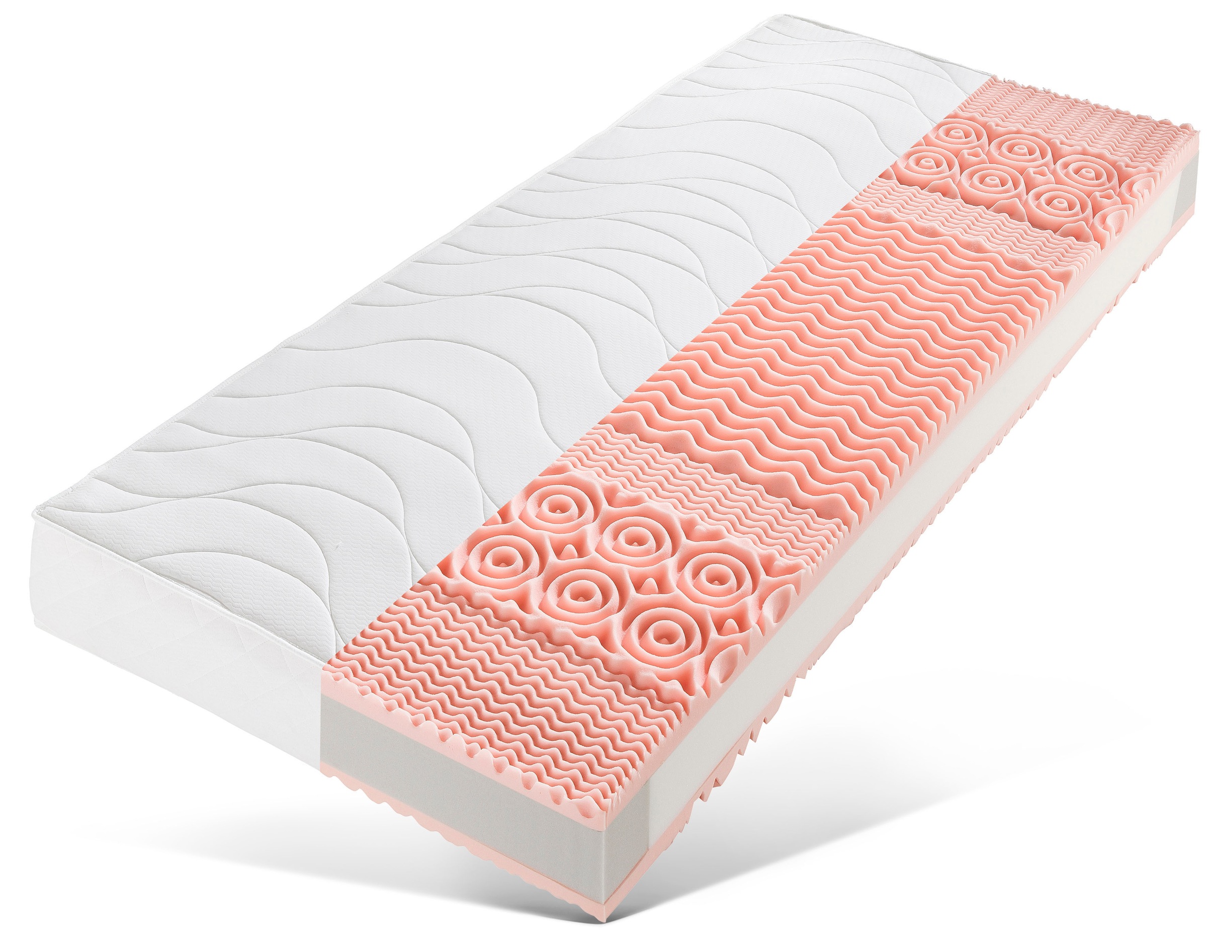Image of DELAVITA Taschenfederkernmatratze »Senioren 55 plus«, 420 Federn, (1 St.), Mit Sitzkantenverstärkung, Getestete Qualität! bei Ackermann Versand Schweiz