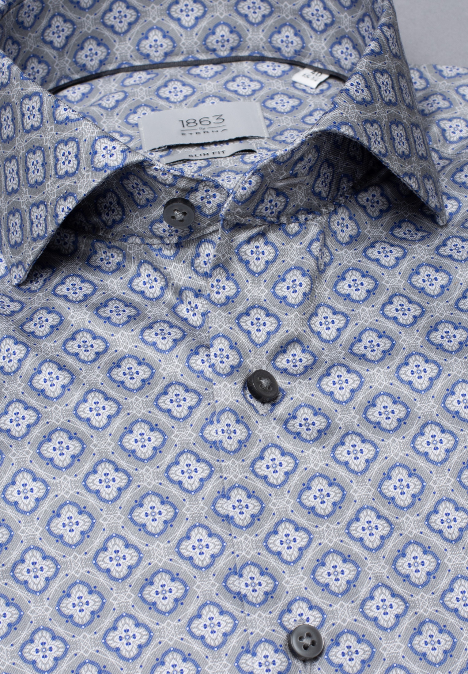 Eterna Langarmhemd »SLIM FIT«, NON IRON (bügelfrei)