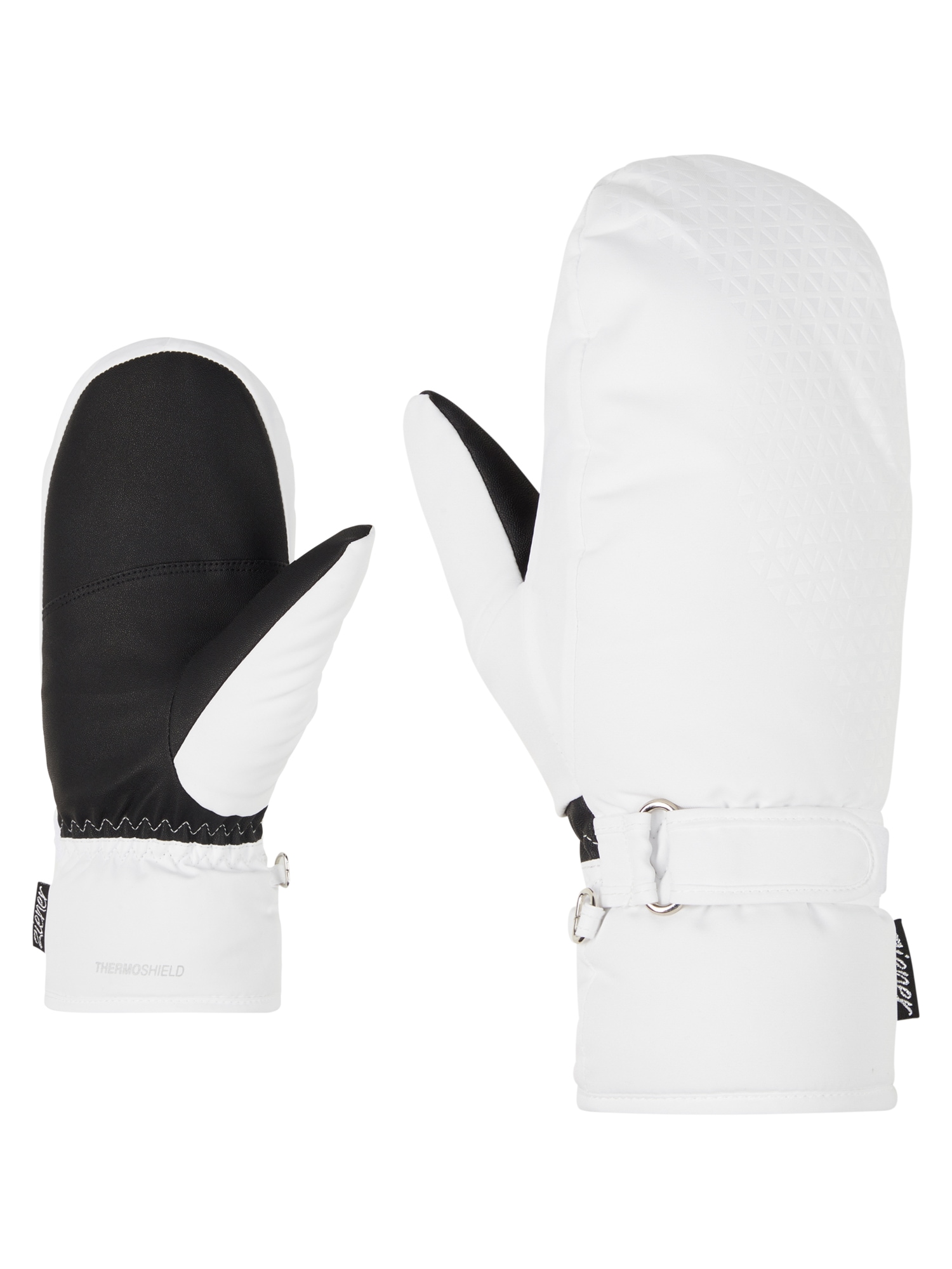 Image of Ziener Fäustlinge "KISARI-Z AQUASHIELD DAMEN" wasserdicht, winddicht, atmungsaktiv, warmes Fleece-Futter
