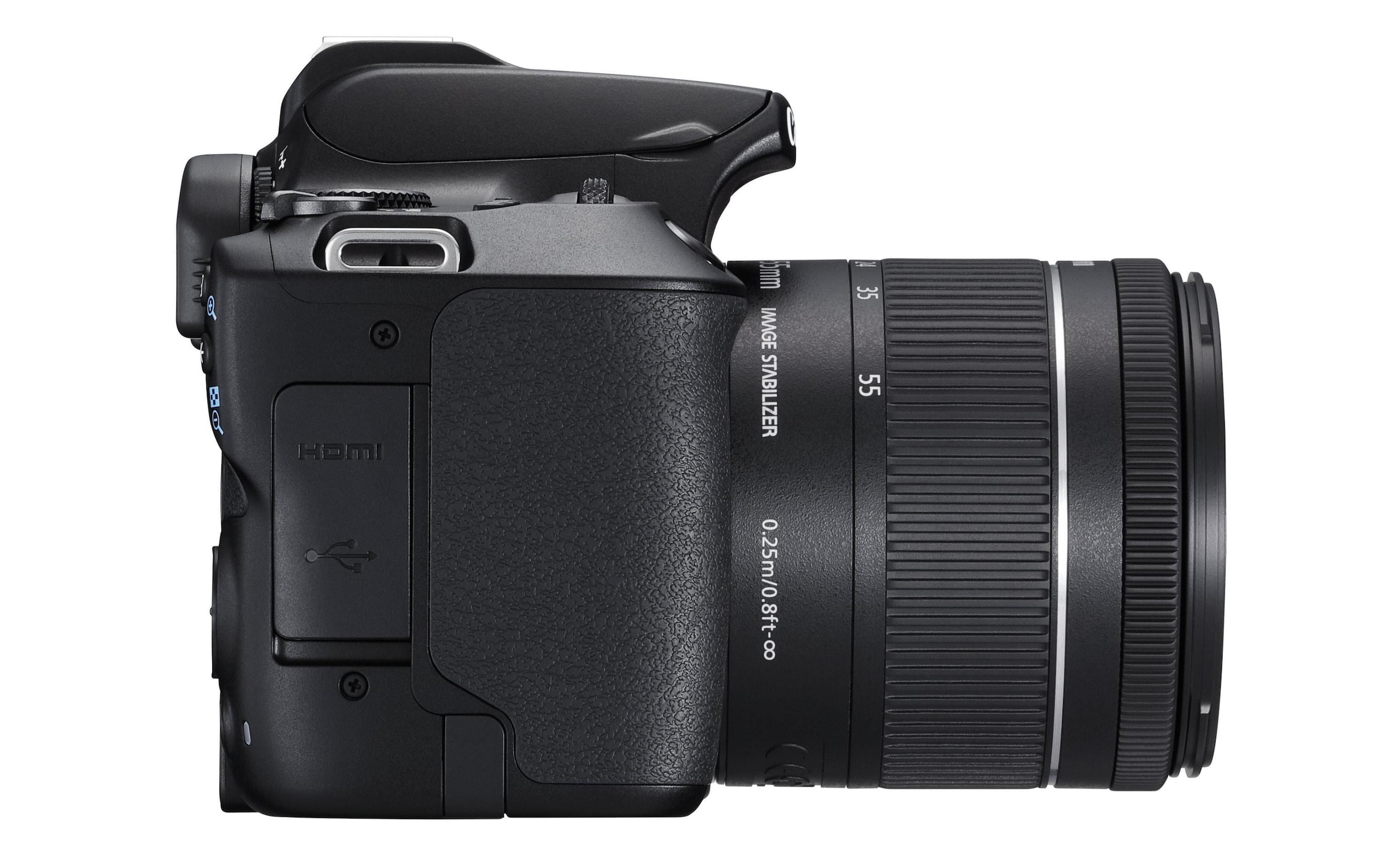 Canon Appareil photo reflex »EOS 250D« EF-S 18-55mm f/4-5.6 IS STM , 24,1 , 3 fois fach x opt. Zoom