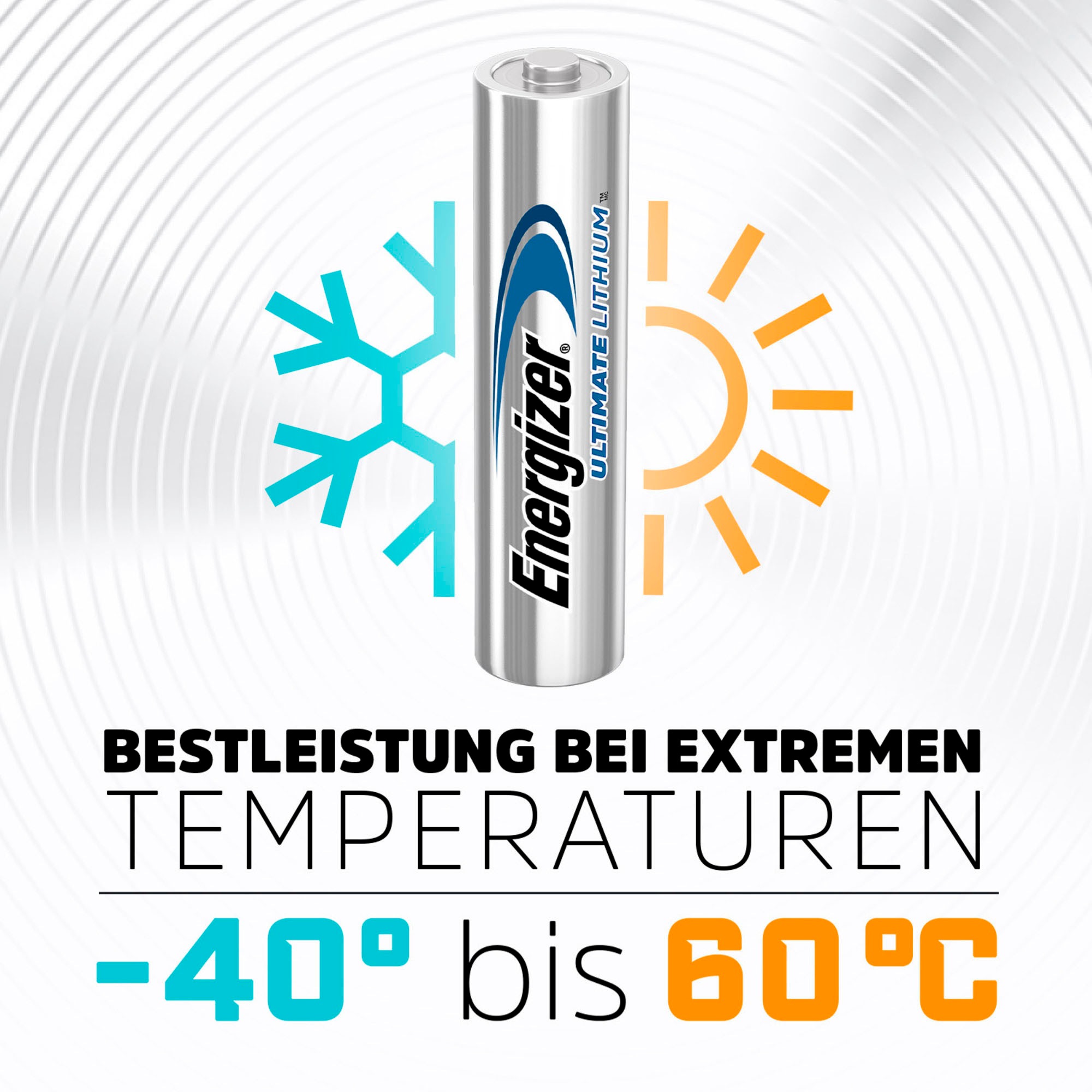Energizer Batterie »4er Pack Ultimate Lithium Micro (AAA)«, (4 St.)