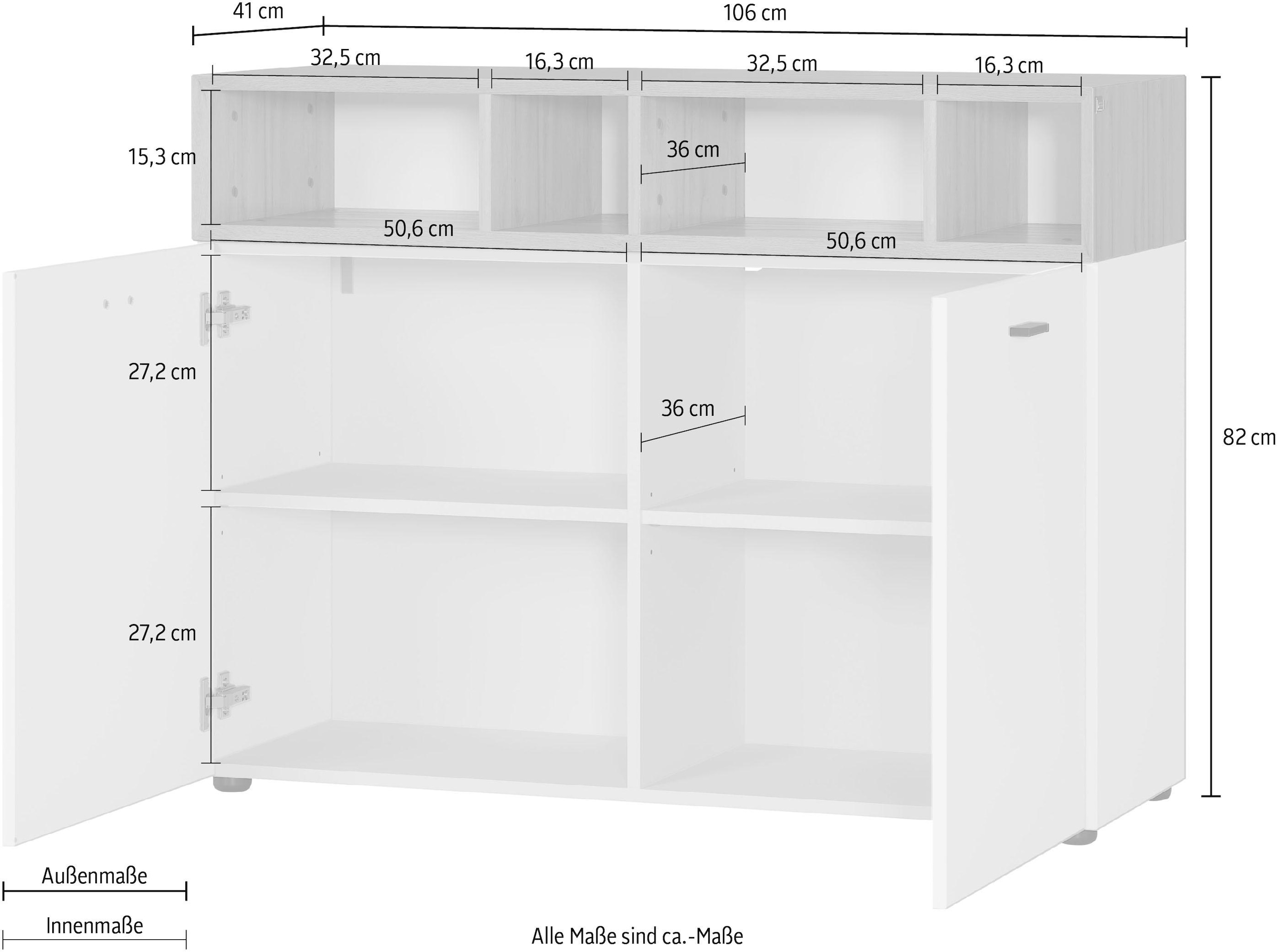 GERMANIA Commode »Coruna« Largeur 106 cm