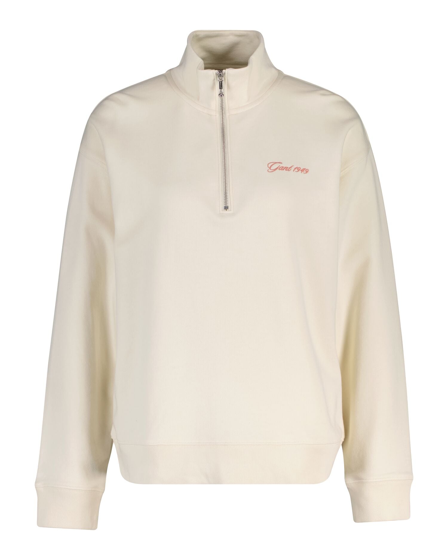 Image of Gant Sweatshirt "SCRIPT HALF ZIP", mit Stehkragen, normale Passform