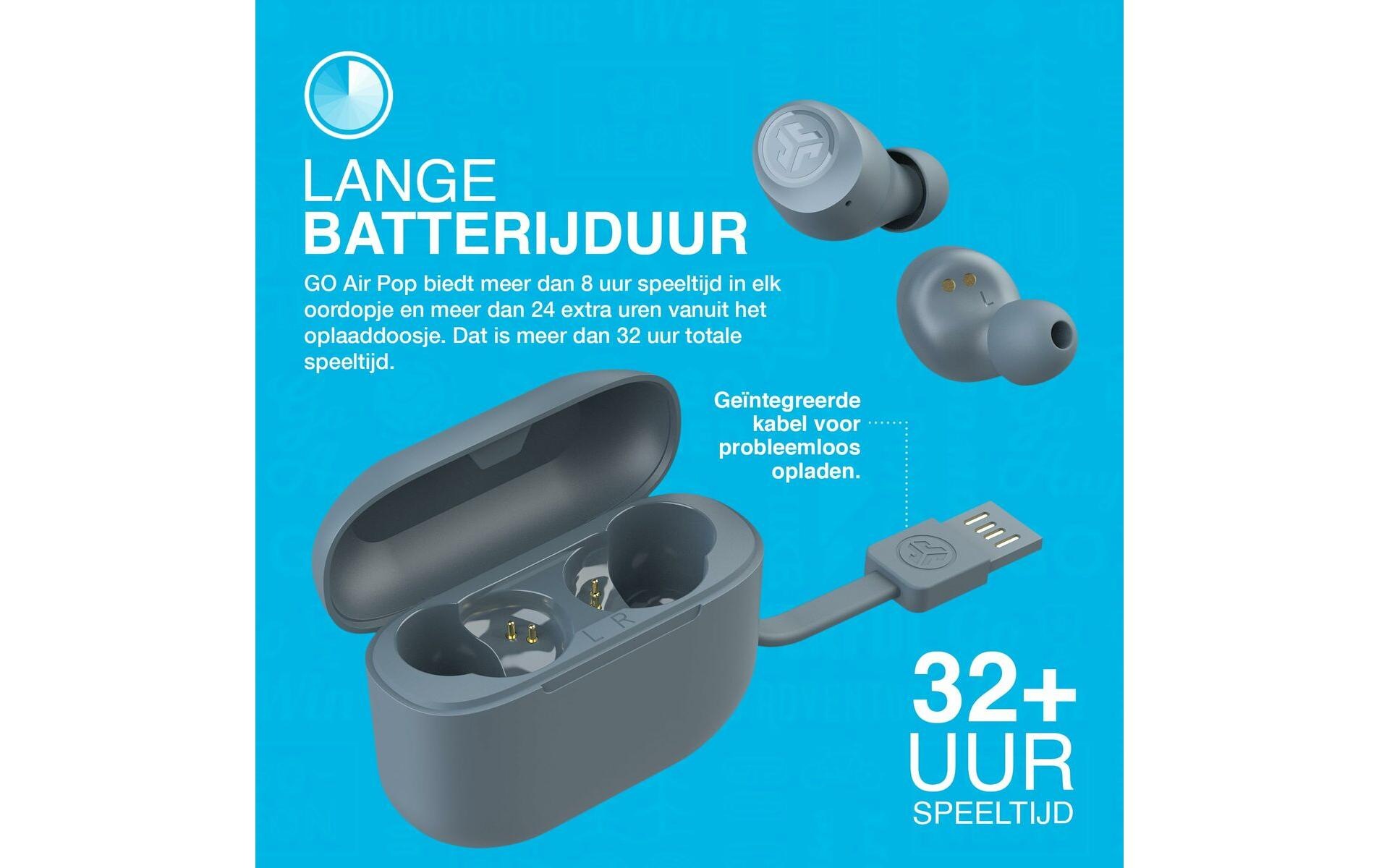 Jlab wireless In-Ear-Kopfhörer »True Wireless Go Air Pop«