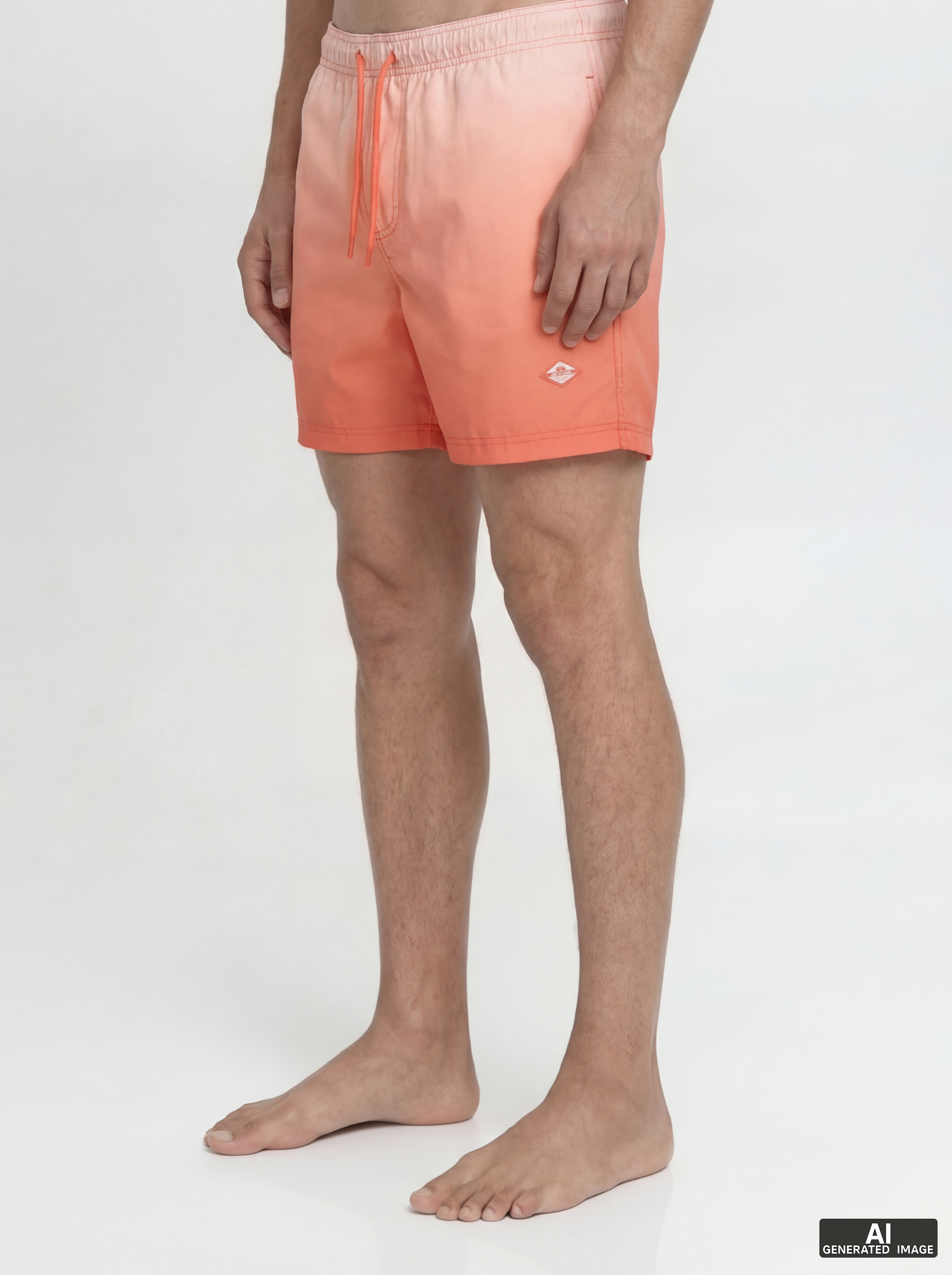 Jack & Jones Badeshorts »JPSTMAUI HORIZON DIP DYE SWIM SHORTS« Kunstfaser, normal geschnitten