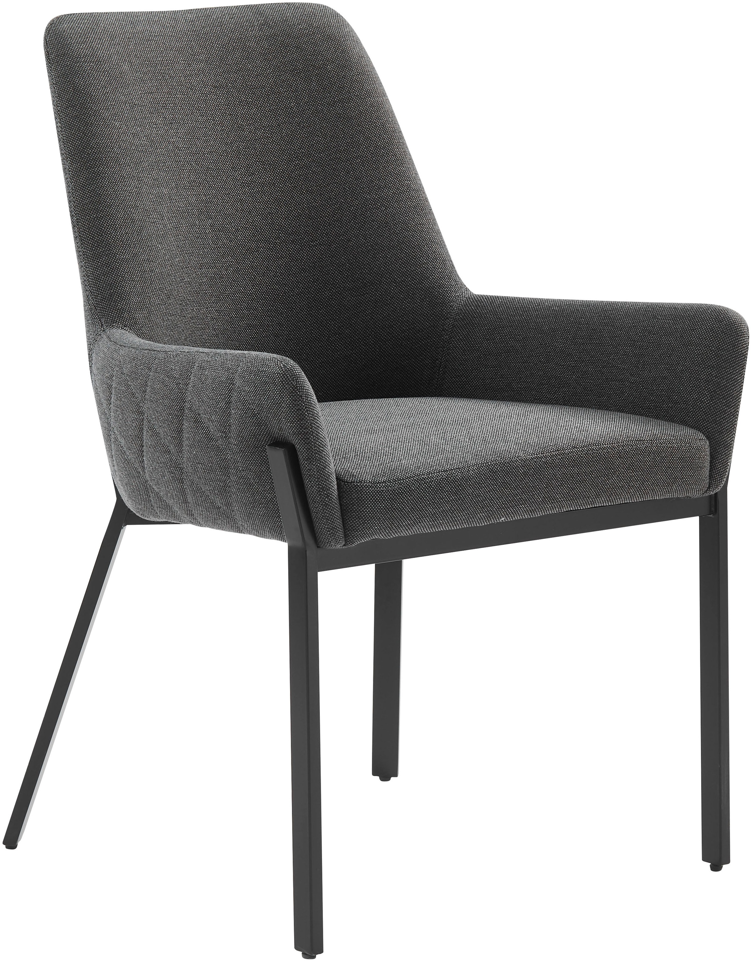 GOODproduct Chaise »Lome« () 1 cuismit pflegeleichtem Webstoff Bezug, Metallgestell, Sitzhöhe 49 cm