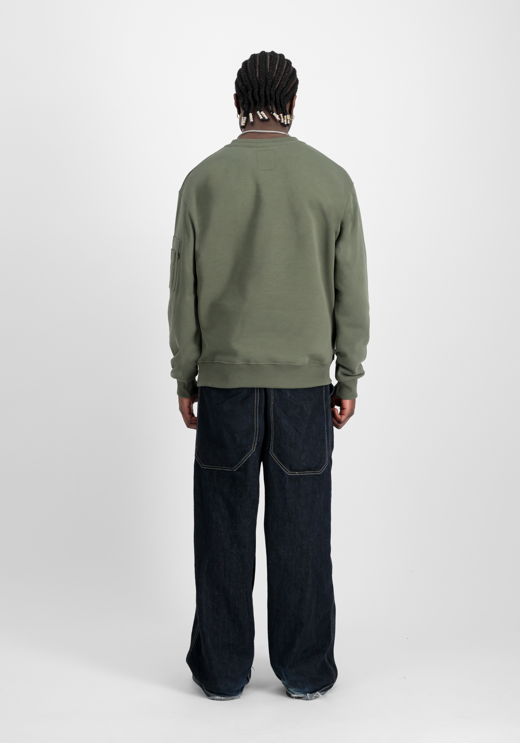 Alpha Industries Sweater »Alpha Industries Men - Sweatshirts Embroidery Sweater«