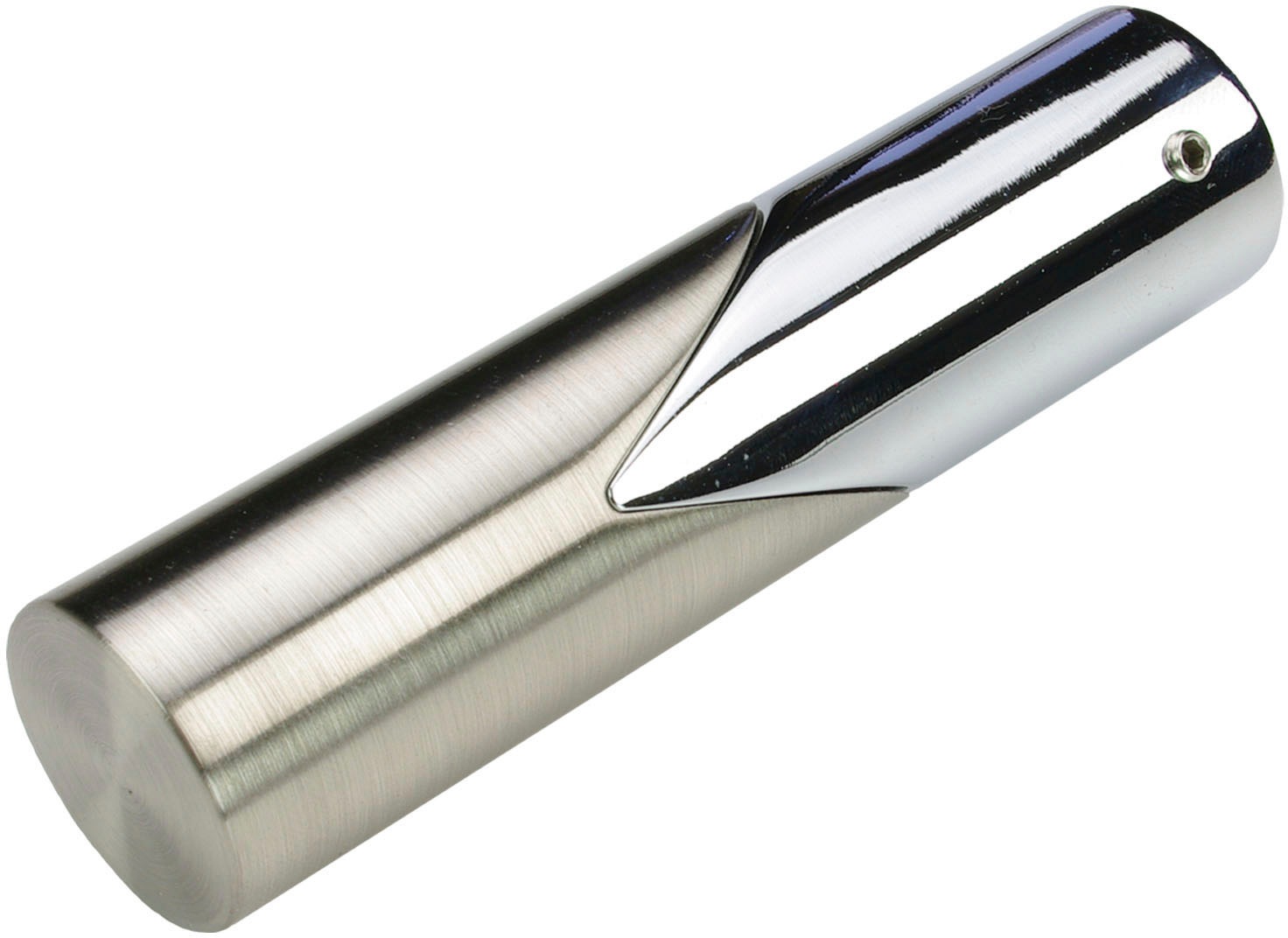 Image of Liedeco Gardinenstangen-Endstück »Endstück, Endknopf edelstahl-optik "France" Rouen - 2 Stück«, (2 St.), Endstück, Endknopf Zylinder, 2 Stück bei Ackermann Versand Schweiz