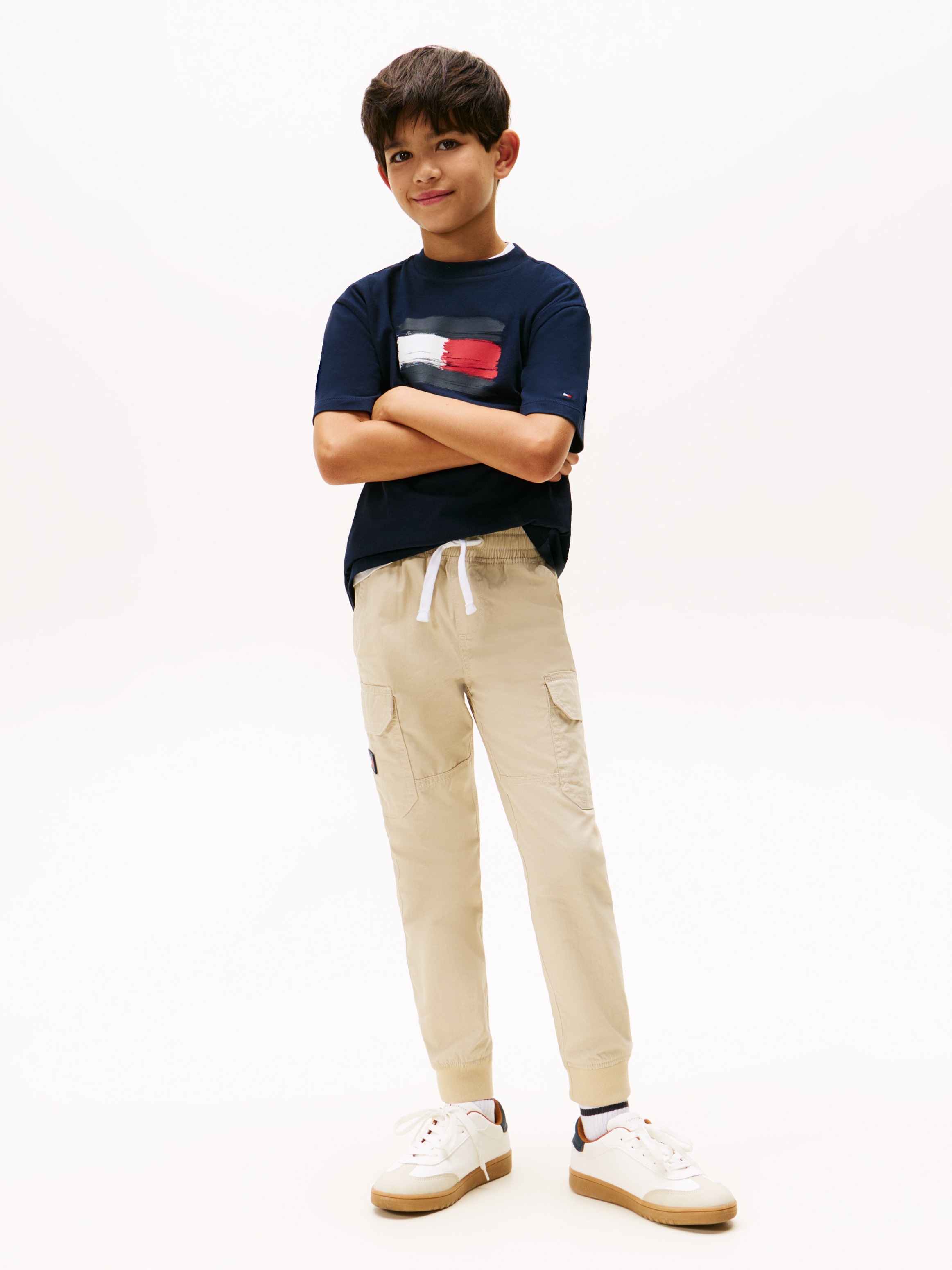 Tommy Hilfiger T-Shirt »FLAG ARCHIVE TEE SS« Kinder bis 16 Jahre