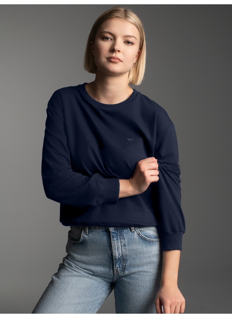 Trigema Sweat-shirt »TRIGEMA Dünnes Sweatshirt«
