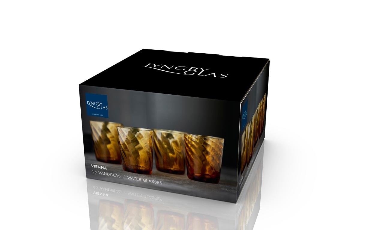 Glas »Lyngby Vienna 4 Stück, 30 cl«
