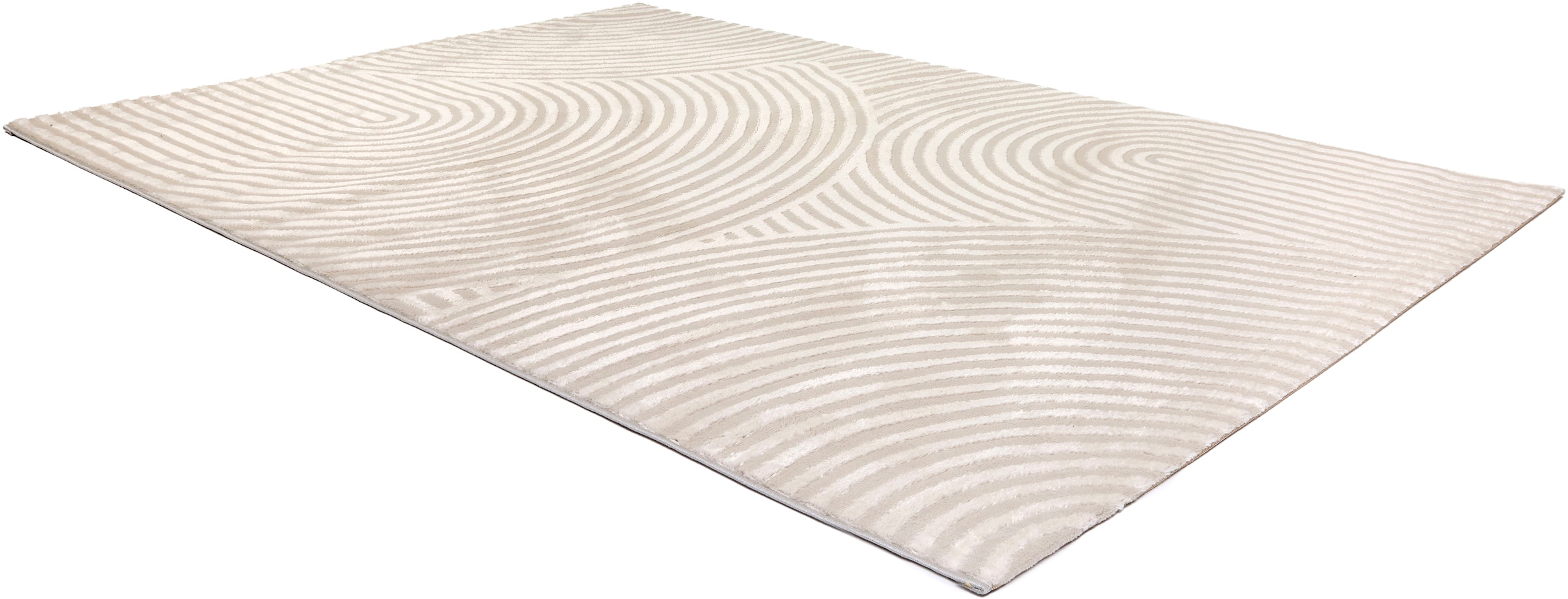 ASTRA Teppich »Jules 253«, rechteckig, 8 mm Höhe, Hoch Tief Struktur, Kurzflor, Wohnzimmer, Schlafzimmer