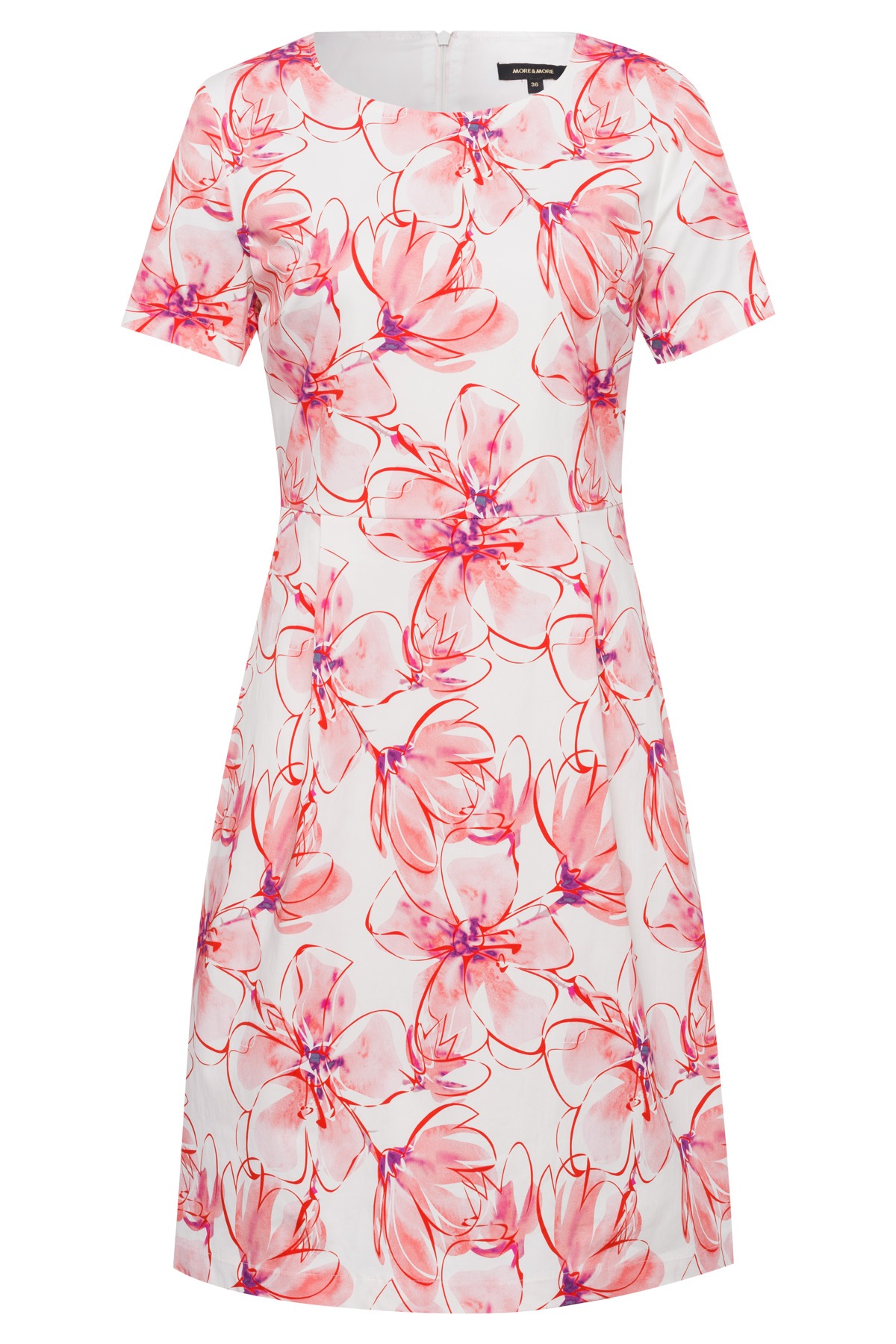 CO Satin Printed Dress Active