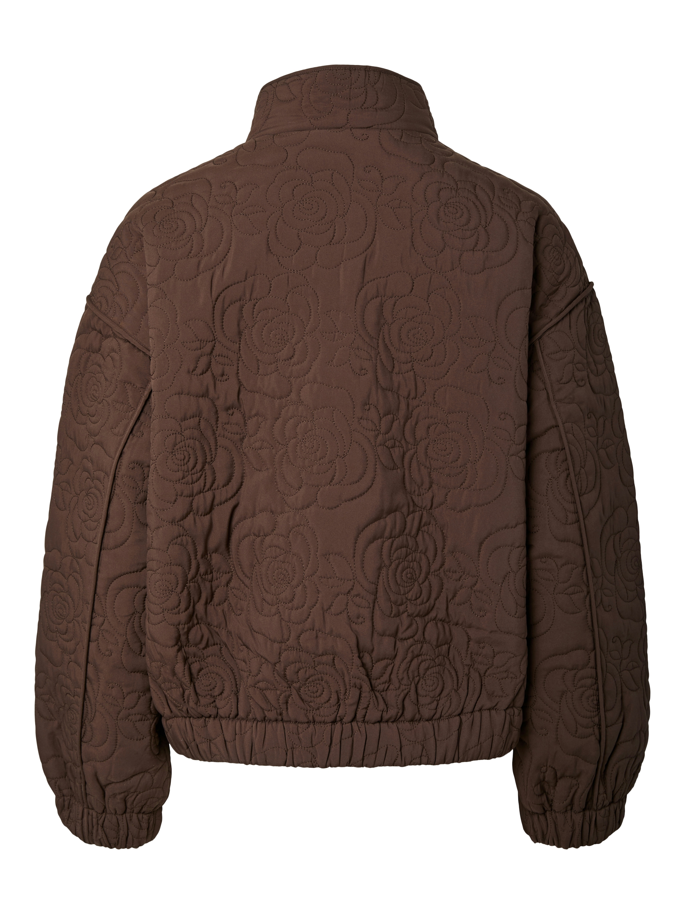 Y.A.S Blouson »YASFIPURA LS QUILTED JACKET S. NOOS« sans capuche fibre synthétique, poignets élastiques