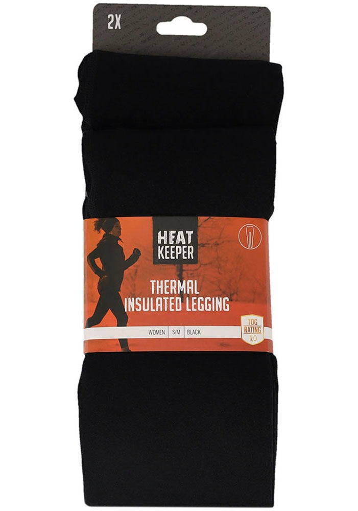 Heatkeeper Thermoleggings »LADIES THERMAL LEGGING«, (2er Pack), mit angerauter Innenseite und isolierenden Schicht für den Winter