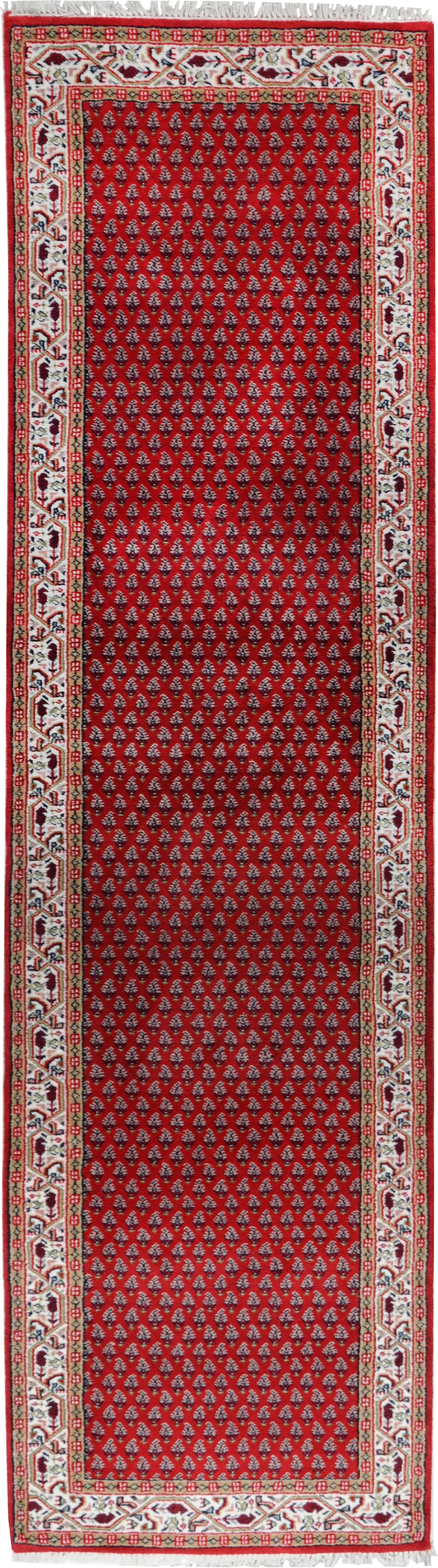 Image of THEKO Läufer "Chandi Mir" rechteckig 12 mm Höhe Teppich-Läufer, reine Wolle, handgeknüpft, mit Fransen