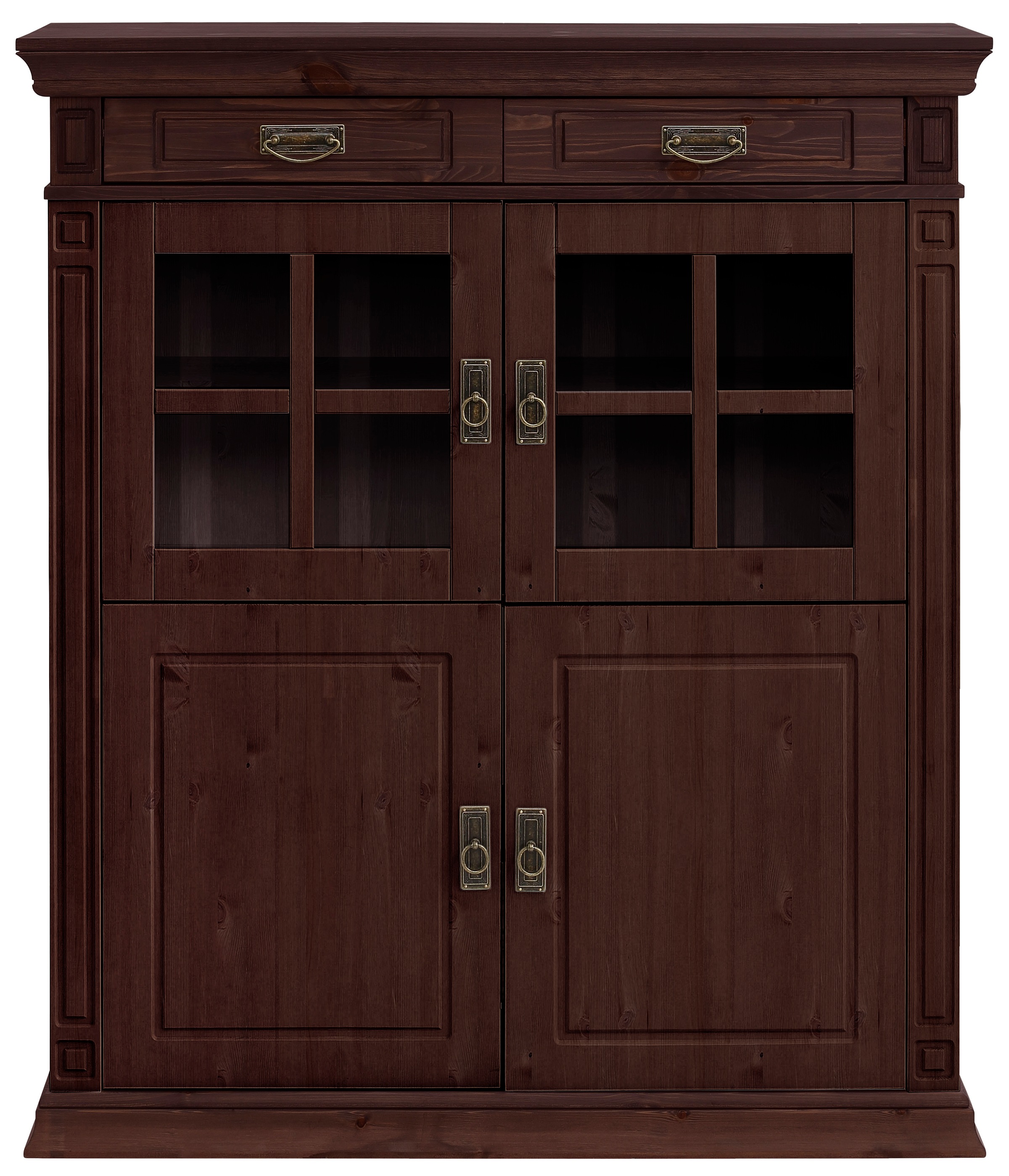 Home affaire Highboard »Vinales«, Vitrine, Breite 112 cm