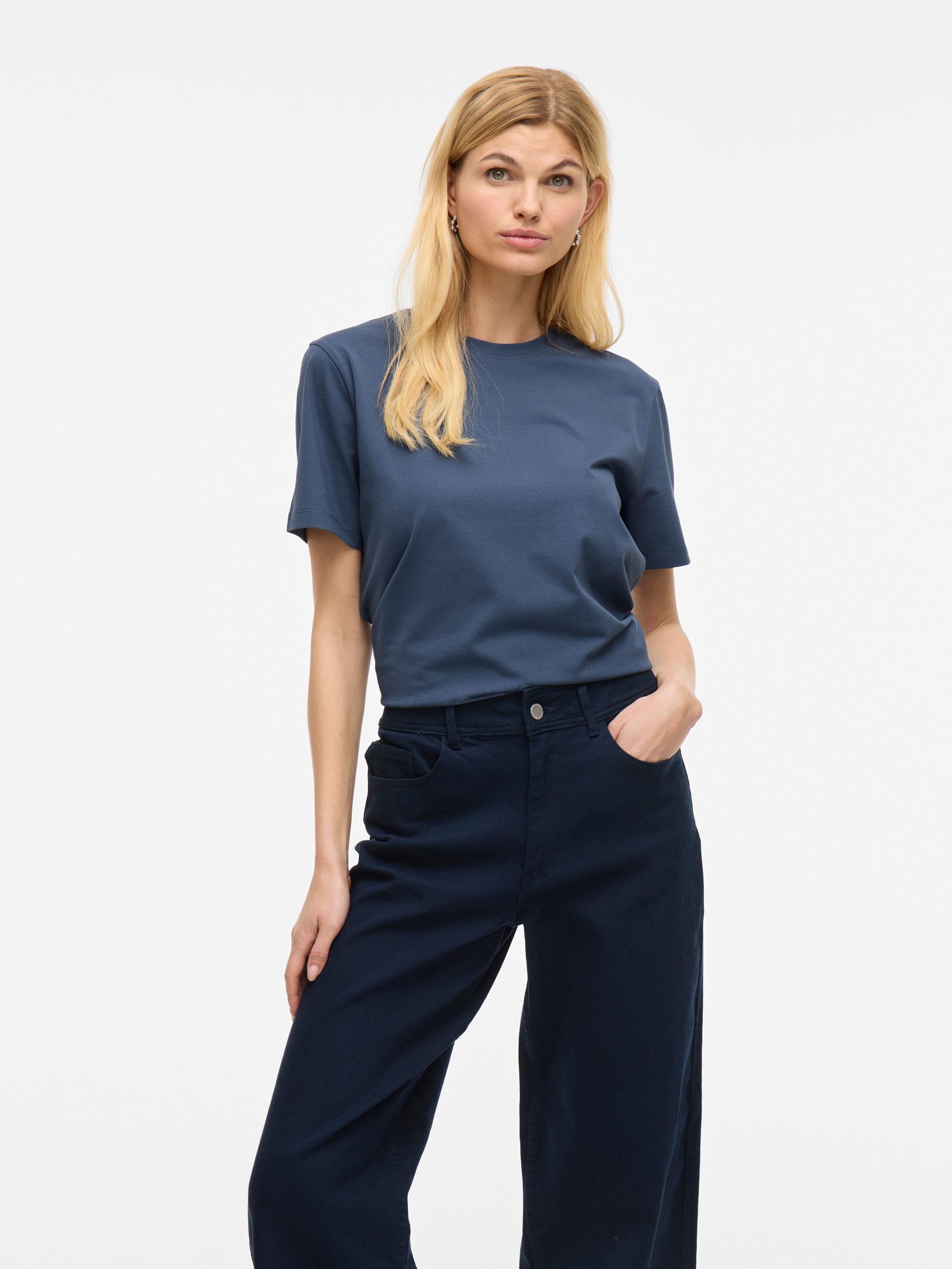 Vila Kurzarmshirt »VINORA S/S T-SHIRT - NOOS«