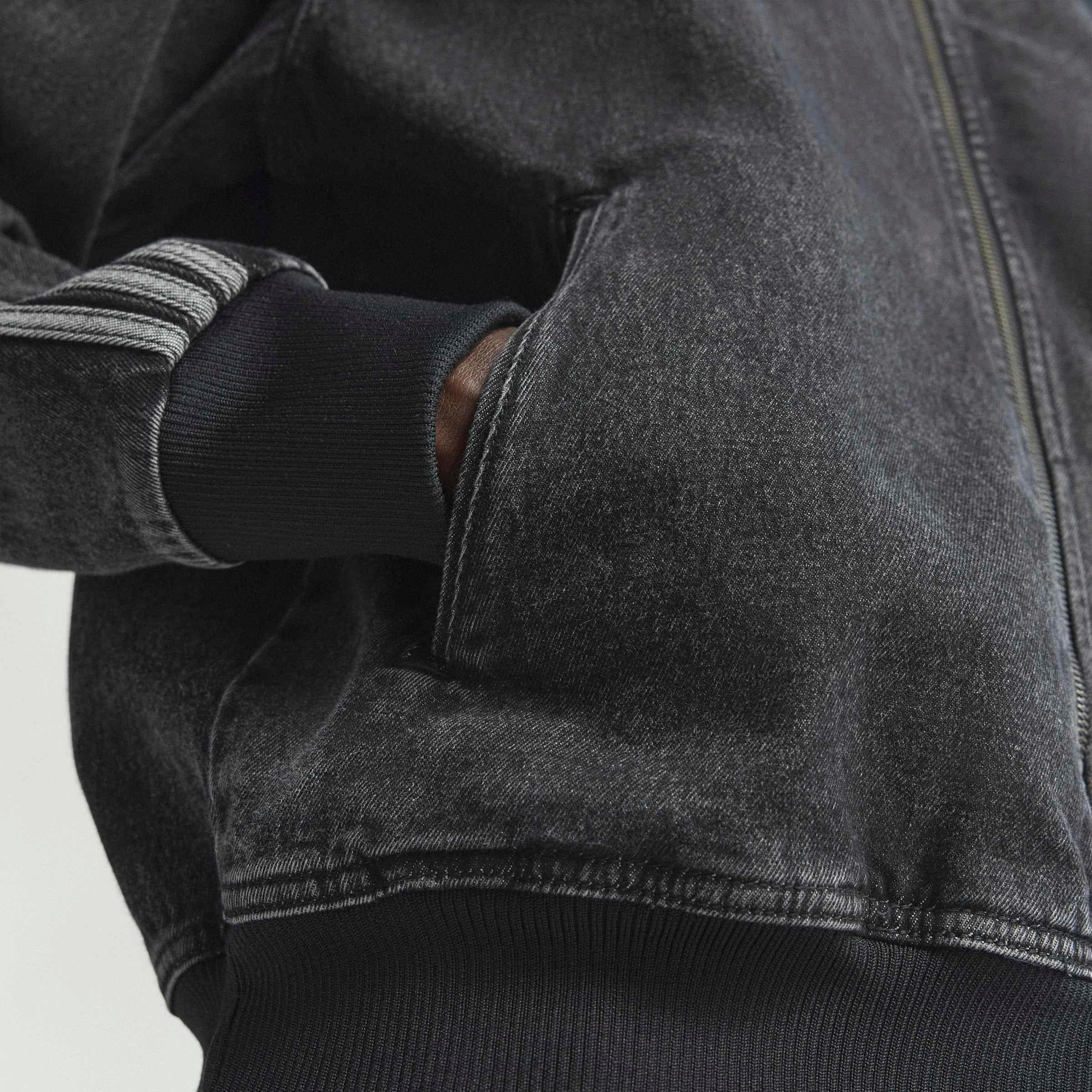 adidas Originals Jeansjacke »DENIM FB TT« mit Reissverschluss, aus Baumwolle